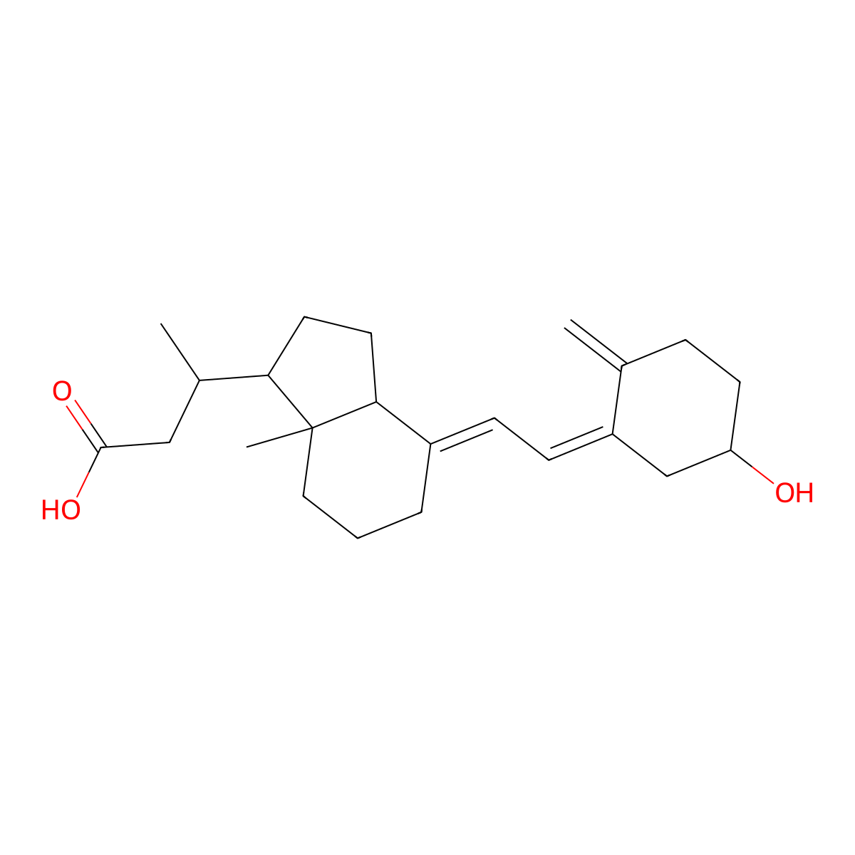 Calcioic Acid molecular structure, CAS 76794-34-8
