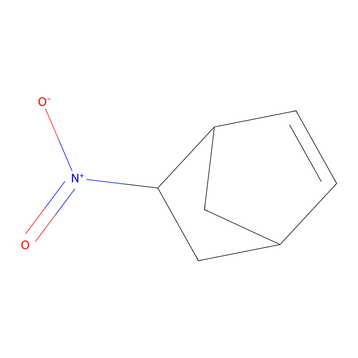 5-Nitrobicyclo[2.2.1]hept-2-ene molecular structure, CAS 768-16-1