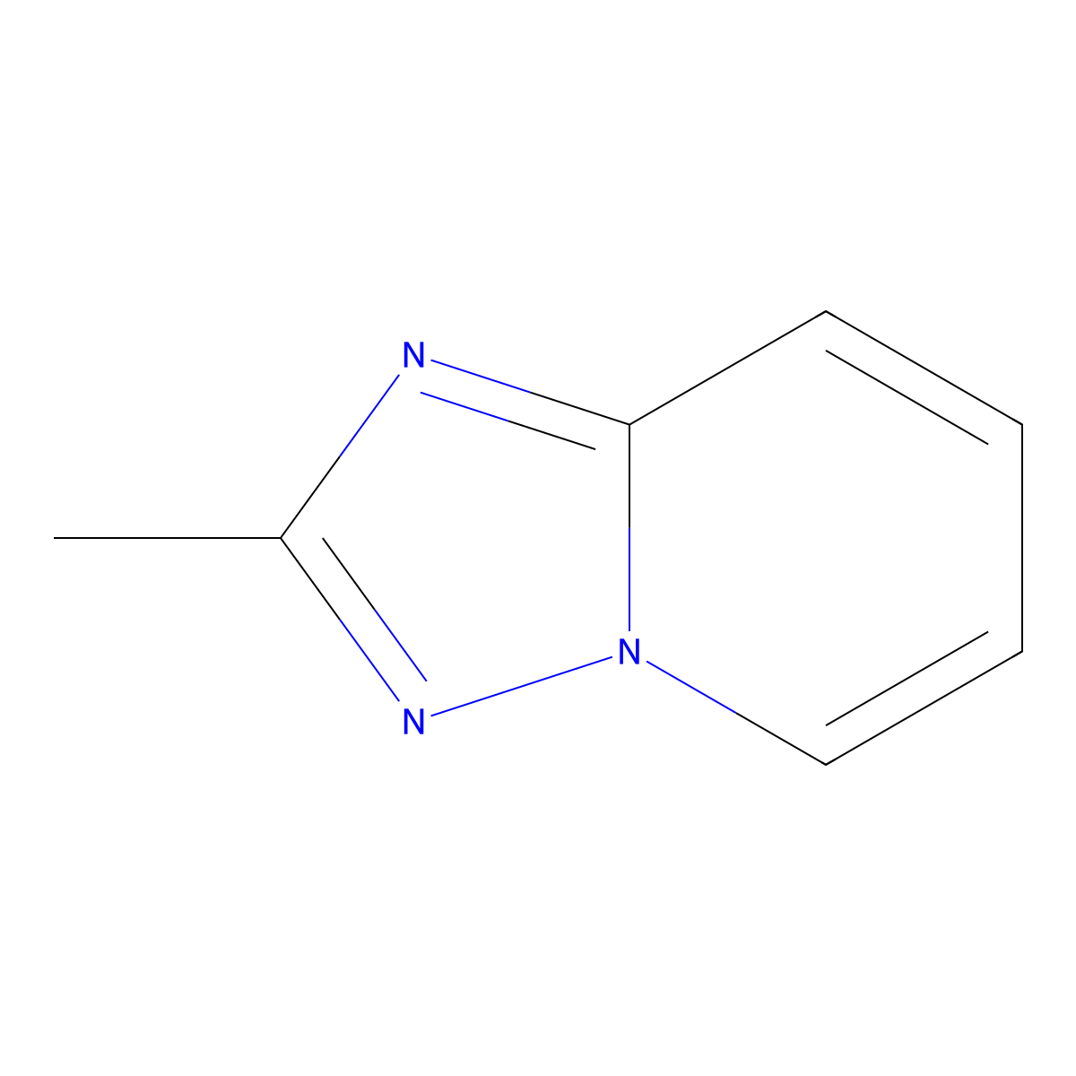 2-Methyl-[1,2,4]triazolo[1,5-a]pyridine molecular structure, CAS 768-19-4