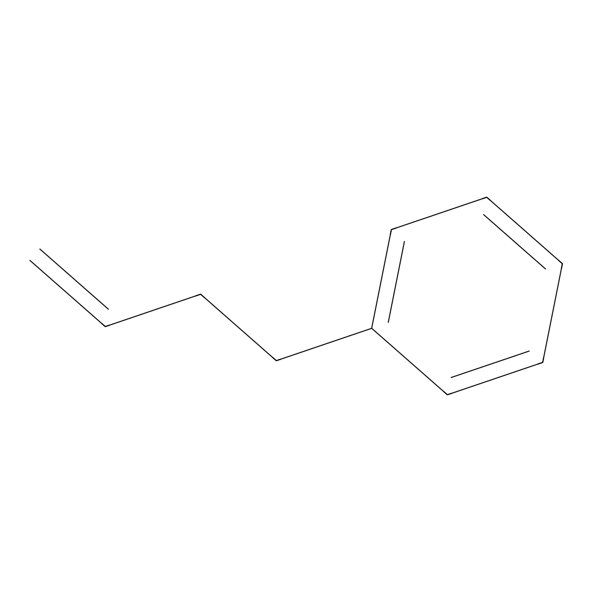 3-Butenylbenzene molecular structure, CAS 768-56-9