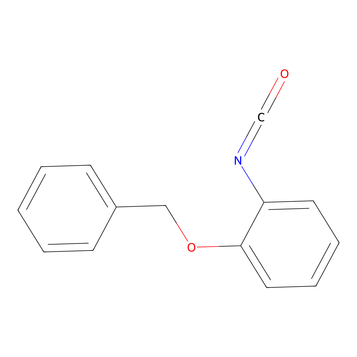 1-(Benzyloxy)-2-isocyanatobenzene molecular structure, CAS 76813-81-5