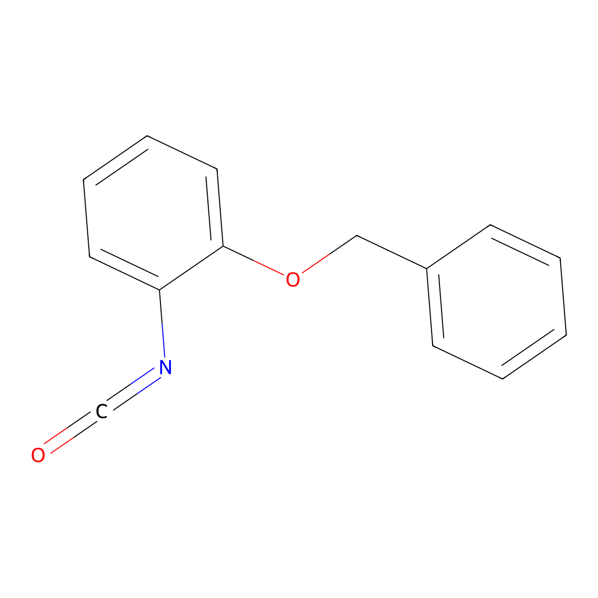 1-(Benzyloxy)-2-isocyanatobenzene molecular structure, CAS 76813-81-5