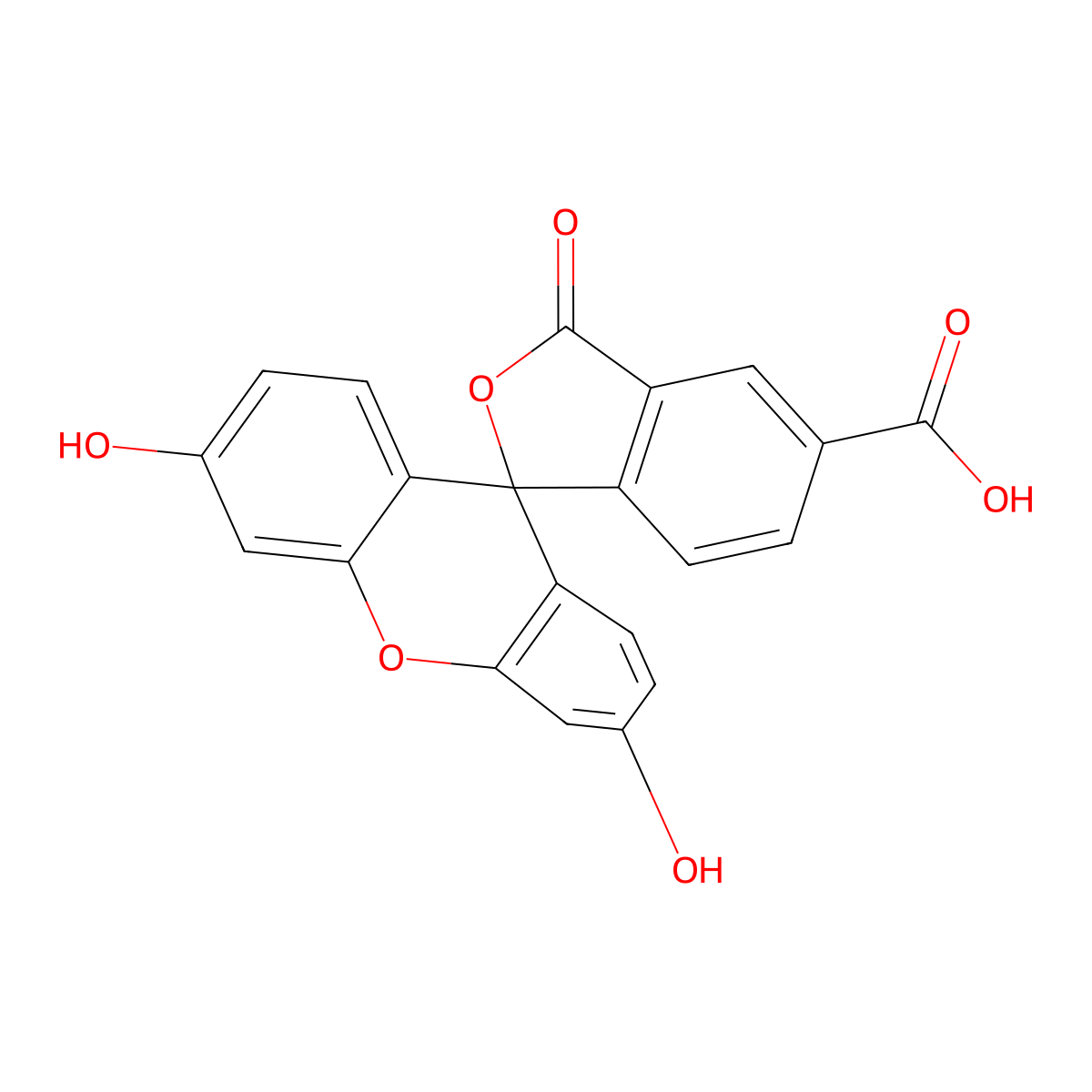 5-Fam molecular structure, CAS 76823-03-5