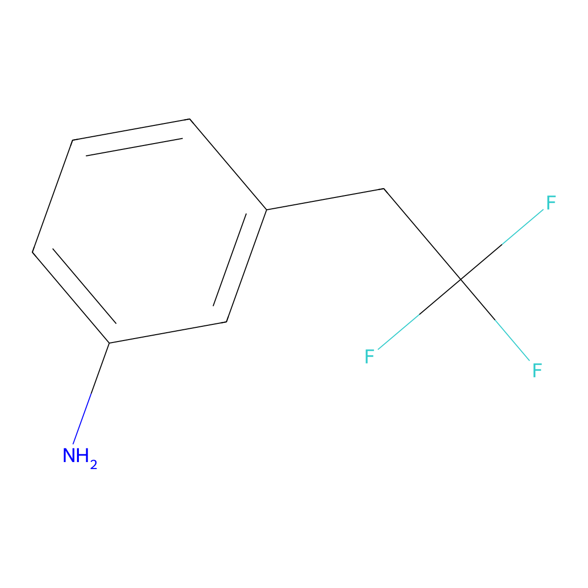 3-(2,2,2-Trifluoroethyl)aniline molecular structure, CAS 768335-16-6