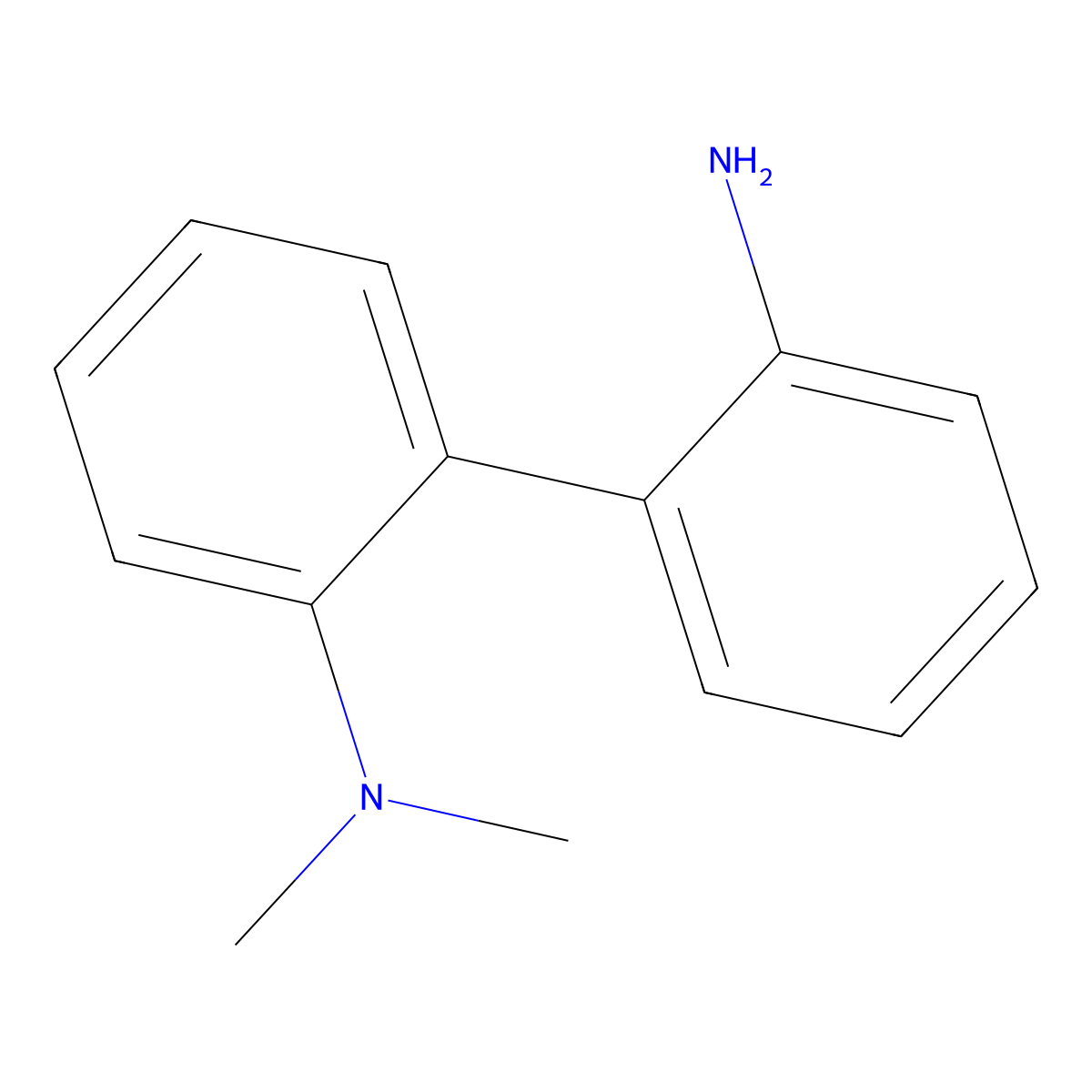 N2,N2-Dimethyl-[1,1'-biphenyl]-2,2'-diamine molecular structure, CAS 76838-90-9