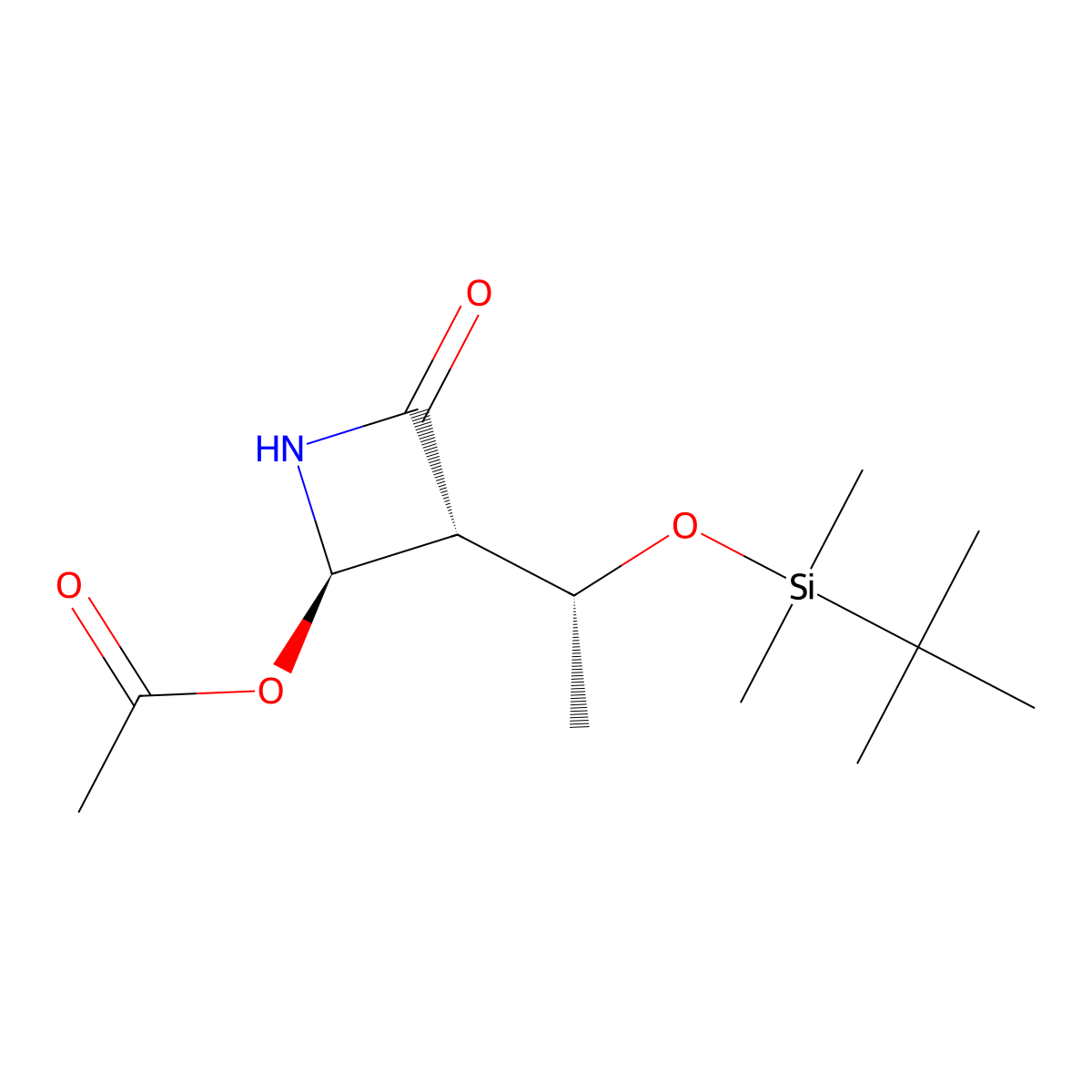 Azetidon molecular structure, CAS 76855-69-1