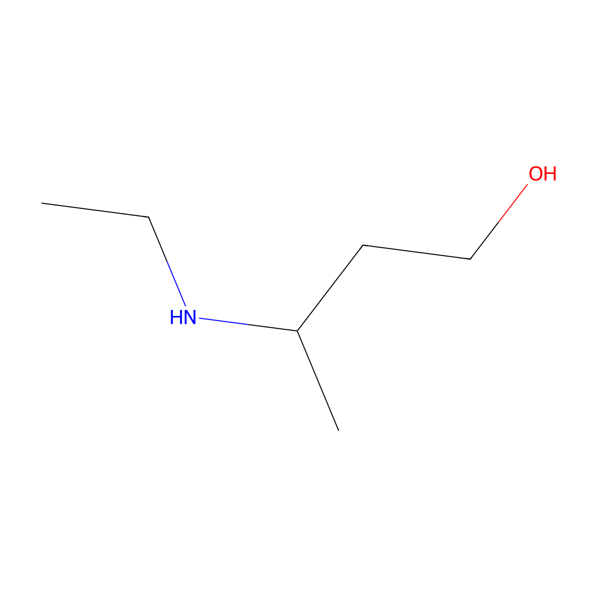 3-(Ethylamino)butan-1-ol molecular structure, CAS 76888-68-1