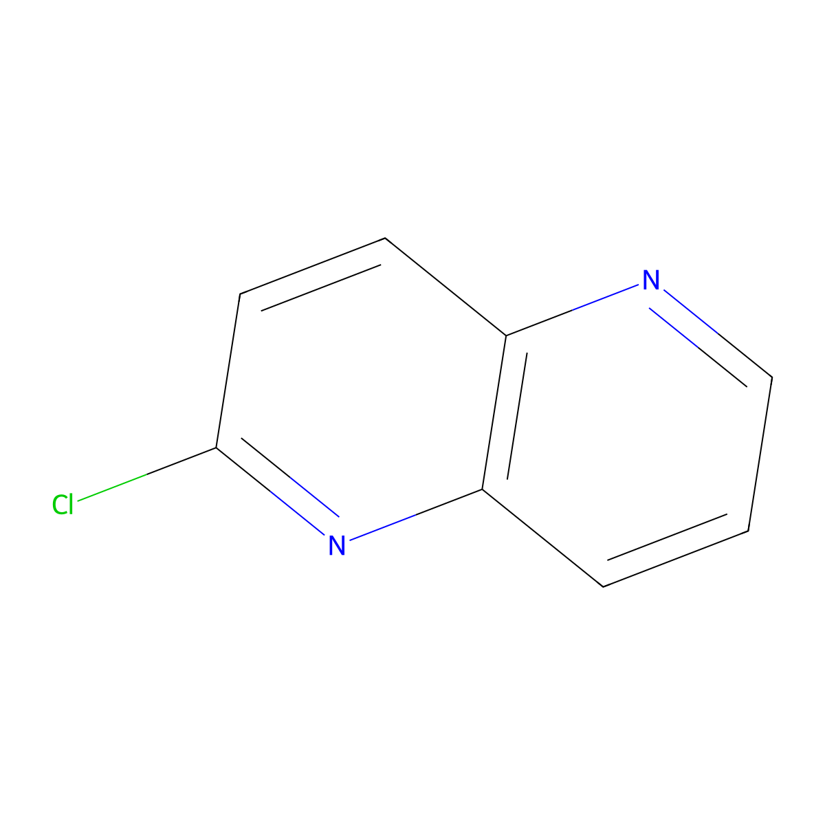 2-Chloro-1,5-naphthyridine molecular structure, CAS 7689-62-5