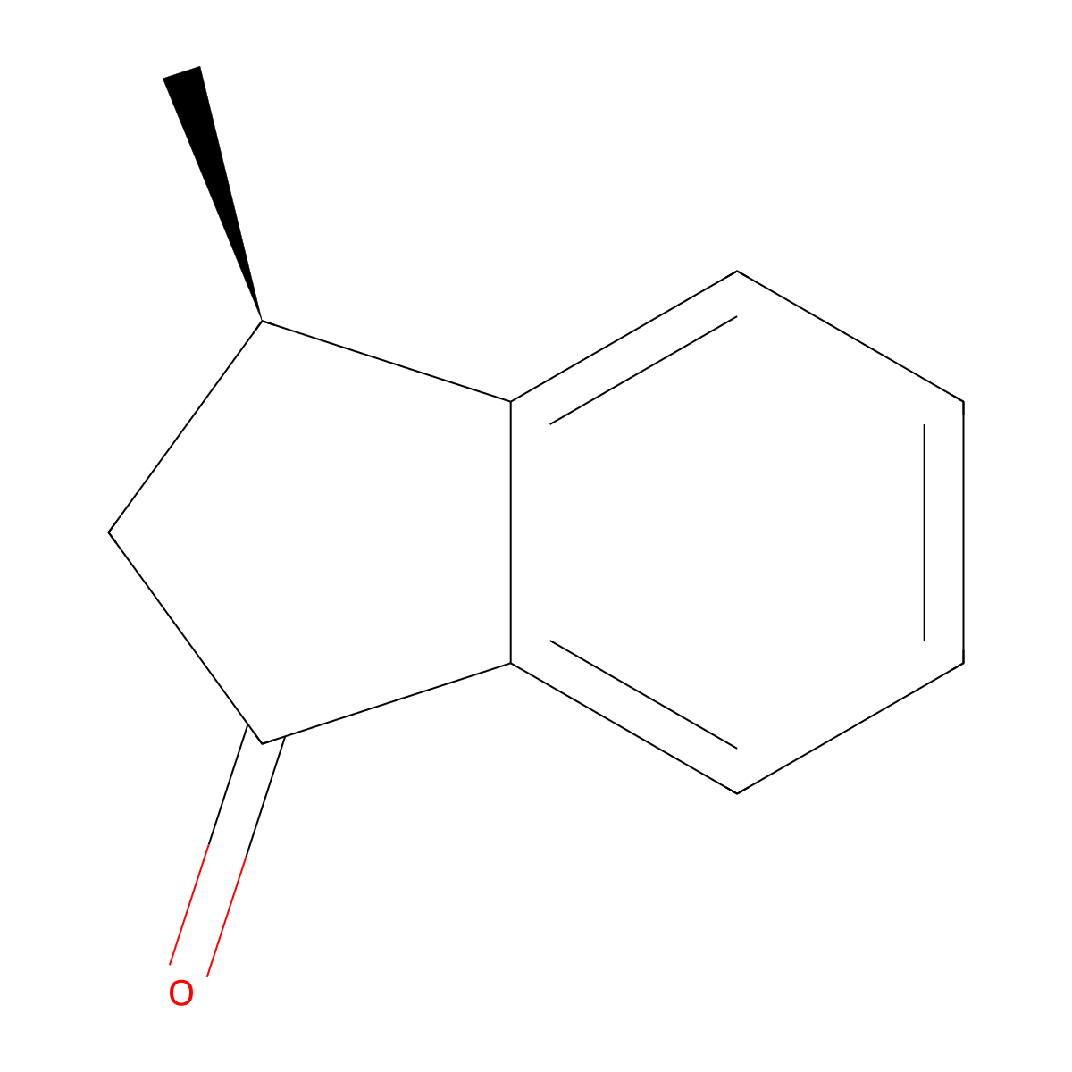 3-Methylindanone, (R)- molecular structure, CAS 769-14-2