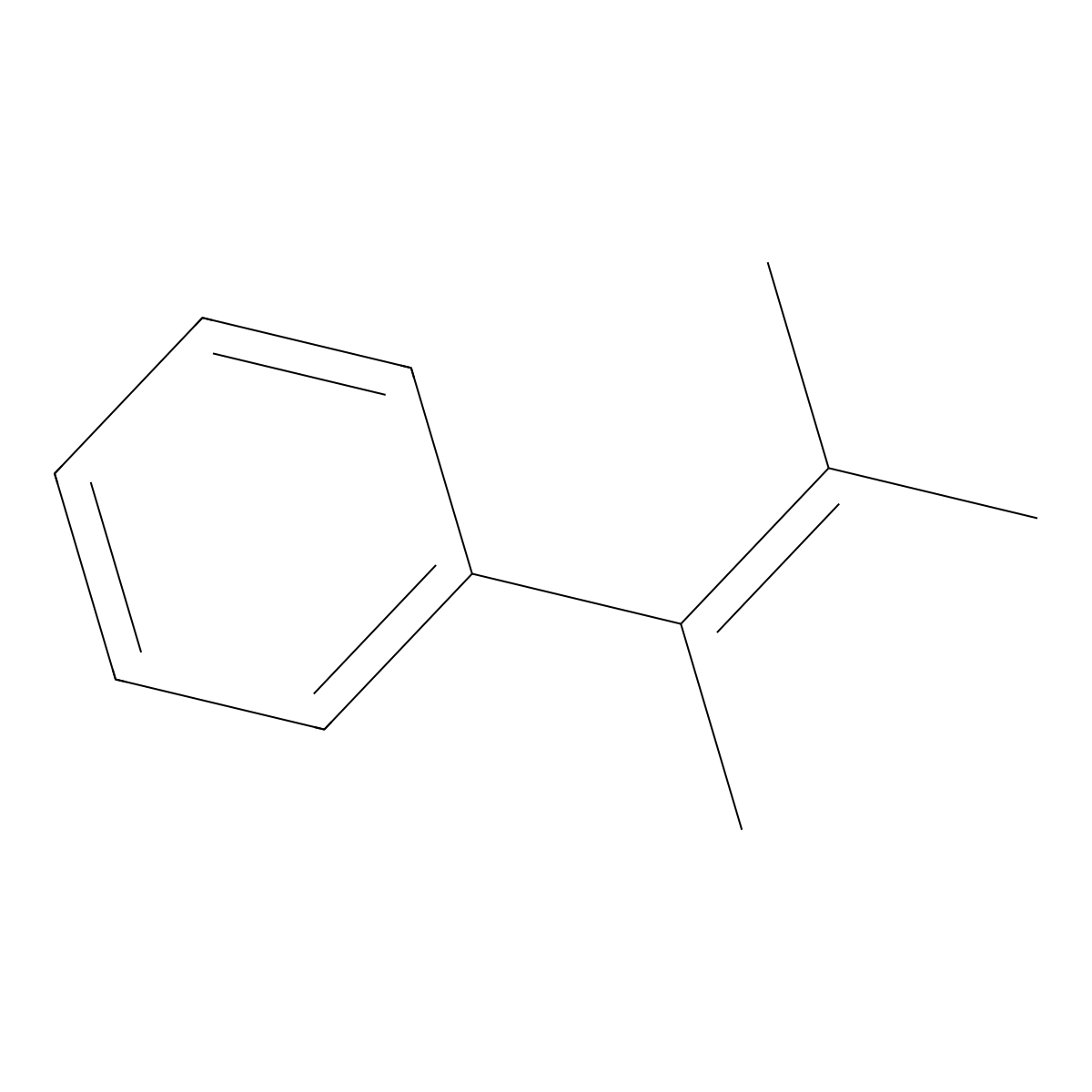 (1,2-Dimethyl-1-propen-1-yl)benzene molecular structure, CAS 769-57-3