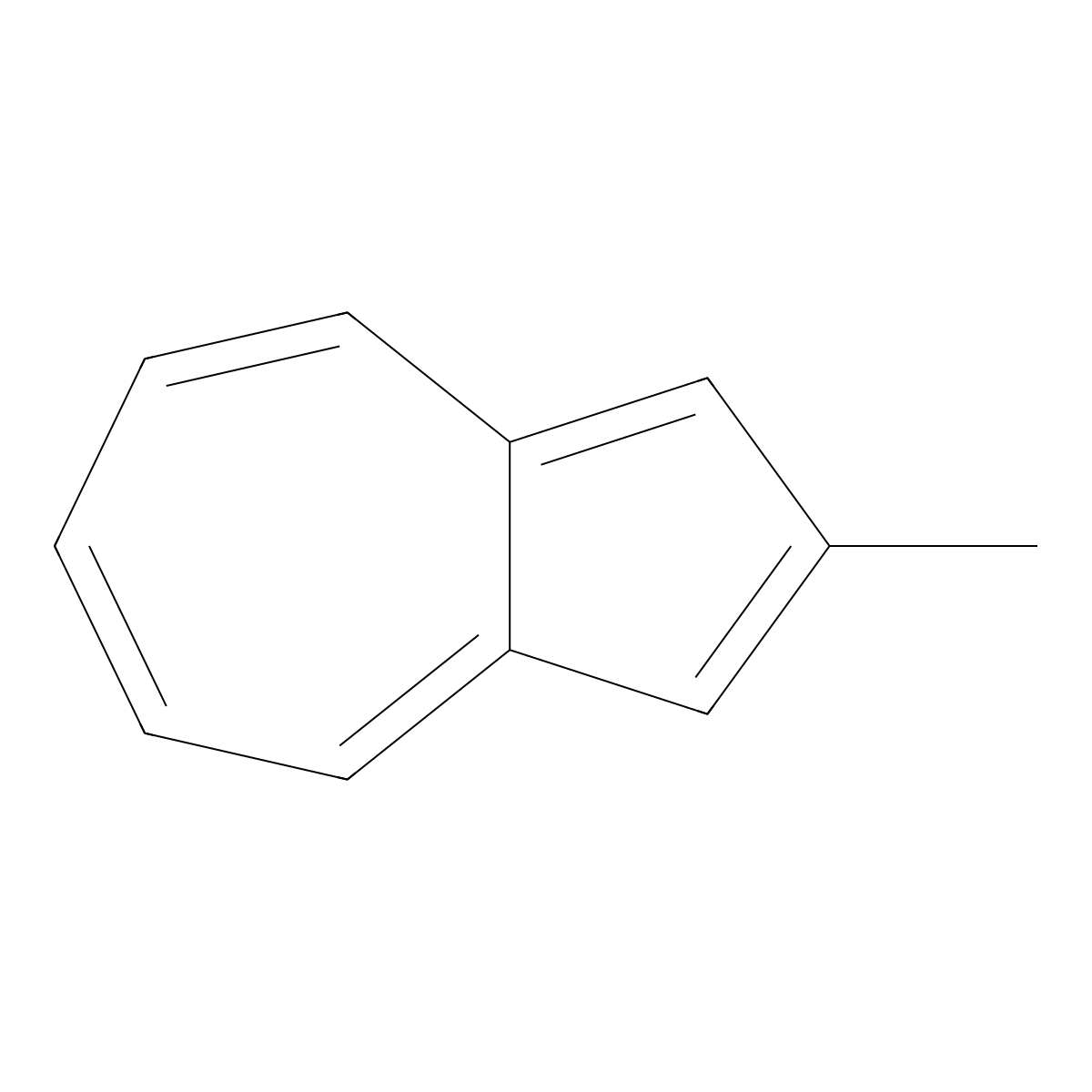2-Methylazulene molecular structure, CAS 769-86-8