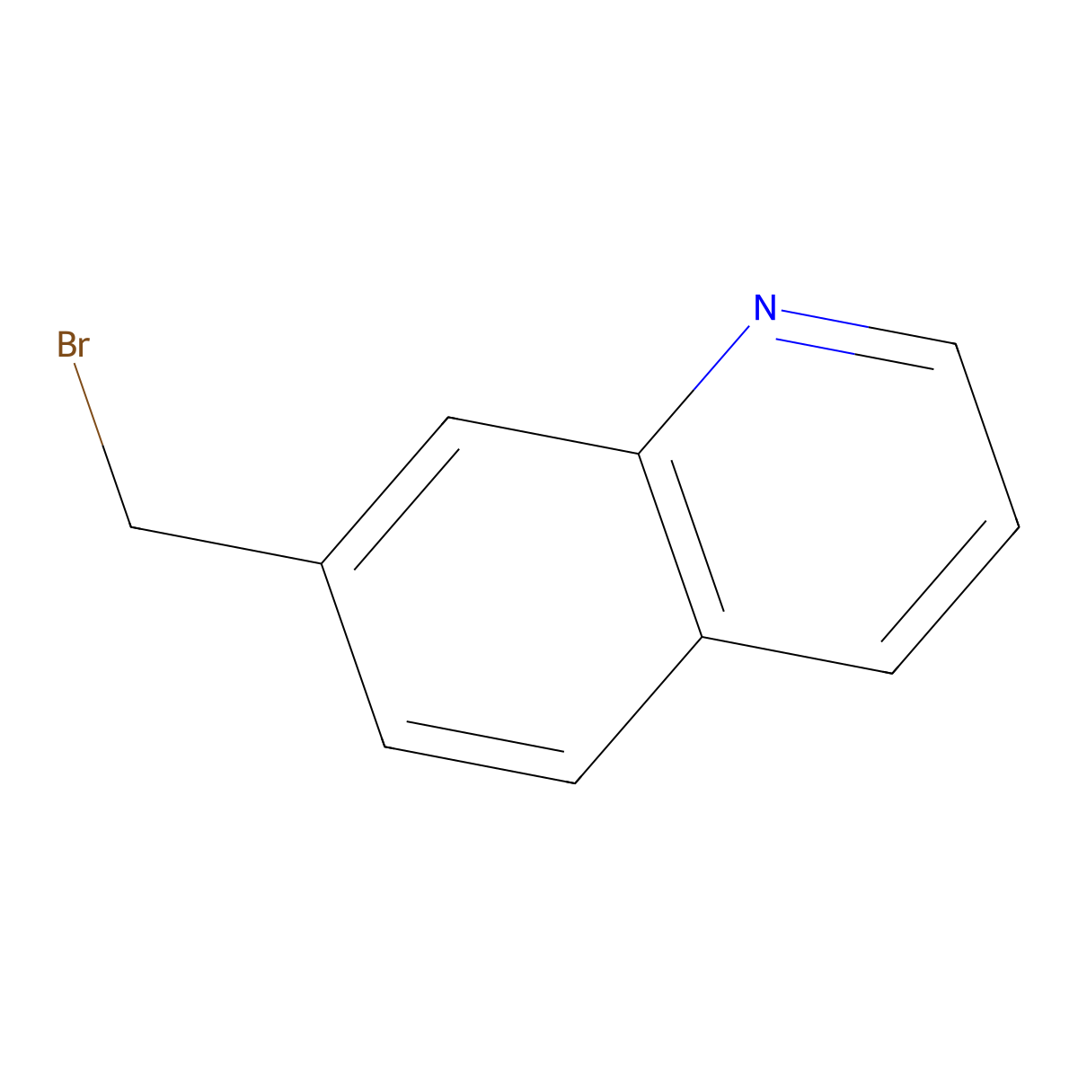 7-(Bromomethyl)quinoline molecular structure, CAS 769100-08-5