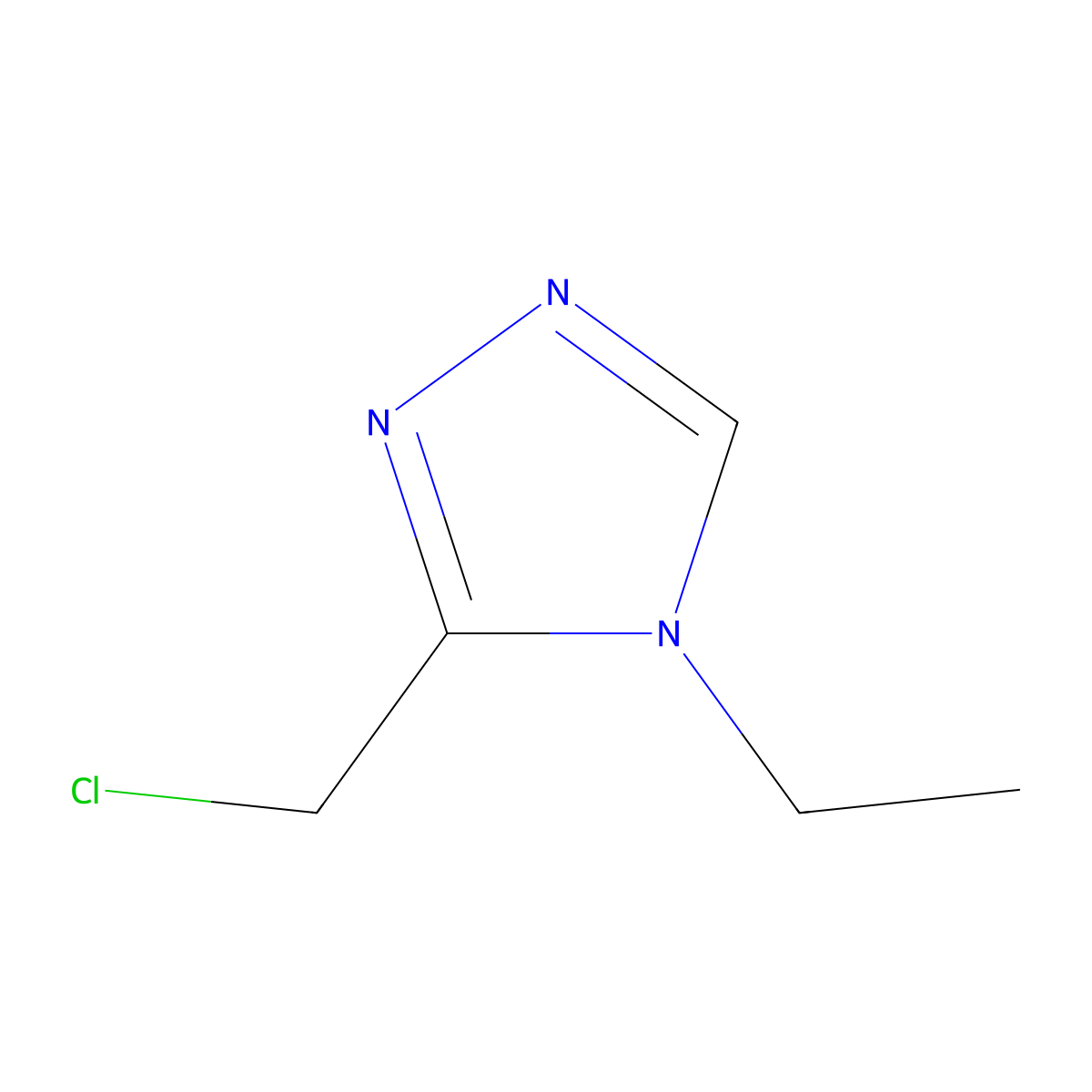 3-(Chloromethyl)-4-Ethyl-4H-1,2,4-Triazole molecular structure, CAS 769115-51-7