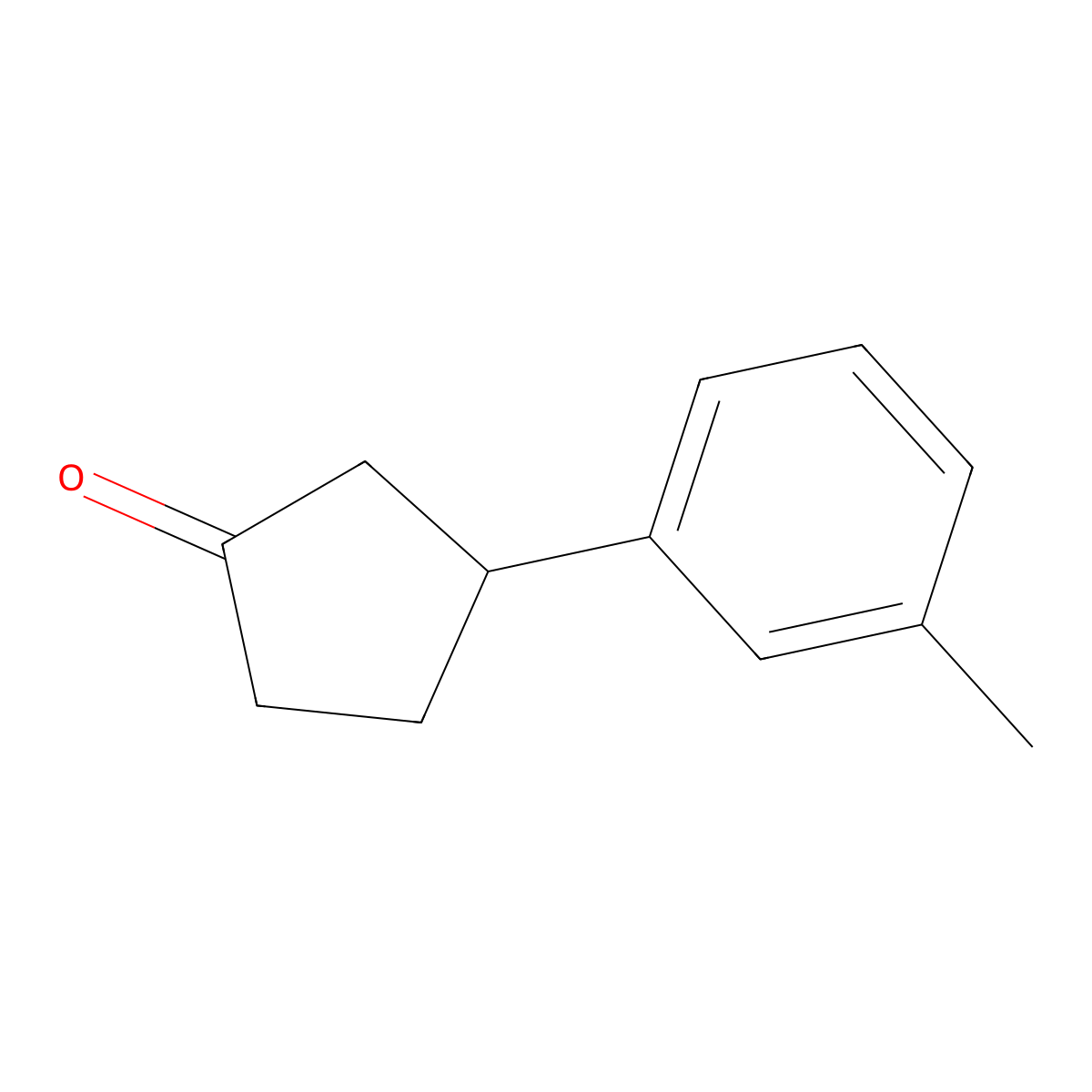 3-(m-Tolyl)cyclopentanone molecular structure, CAS 769141-68-6
