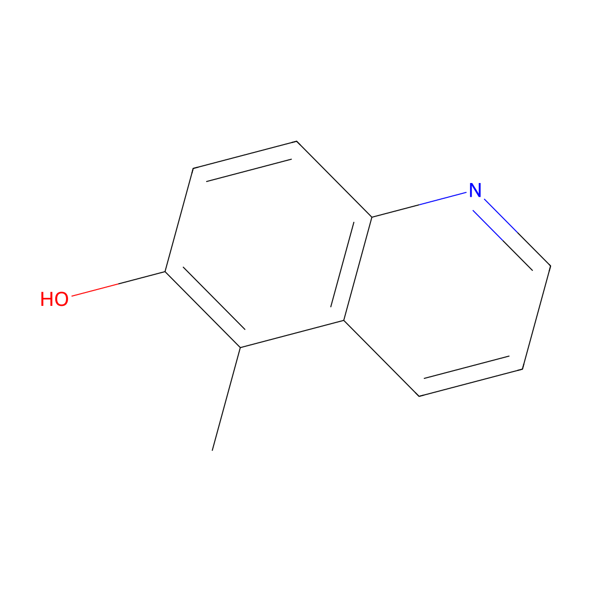 5-Methylquinolin-6-ol molecular structure, CAS 76915-90-7