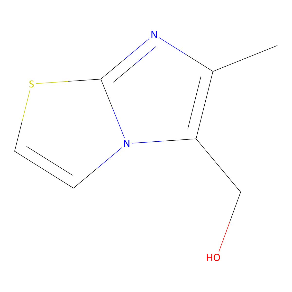 {6-Methylimidazo[2,1-b][1,3]thiazol-5-yl}methanol molecular structure, CAS 76919-40-9
