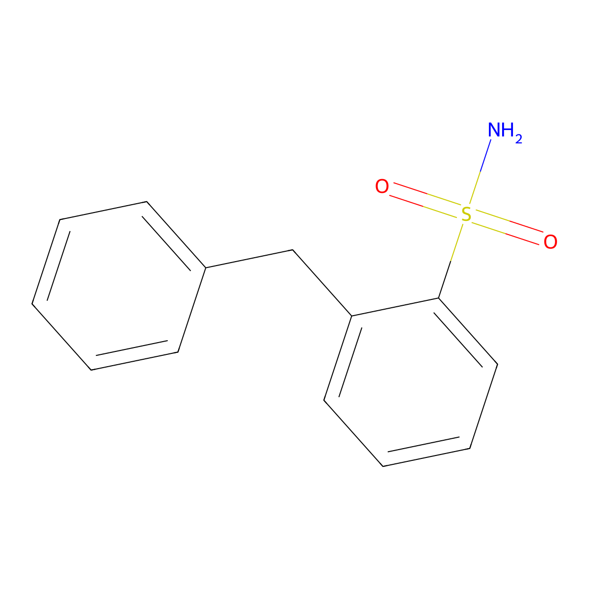 2-Benzylbenzene-1-sulfonamide molecular structure, CAS 769196-05-6