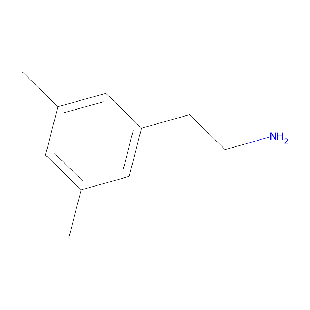 2-(3,5-Dimethylphenyl)ethan-1-amine molecular structure, CAS 76935-61-0