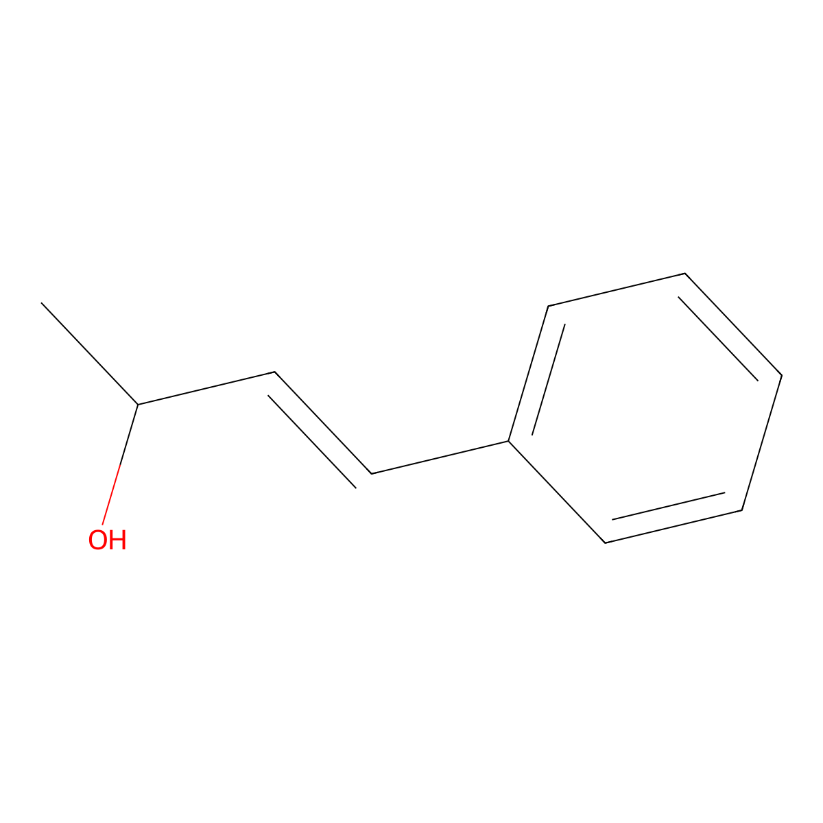 (2S)-4-phenylbut-3-en-2-ol molecular structure, CAS 76946-09-3