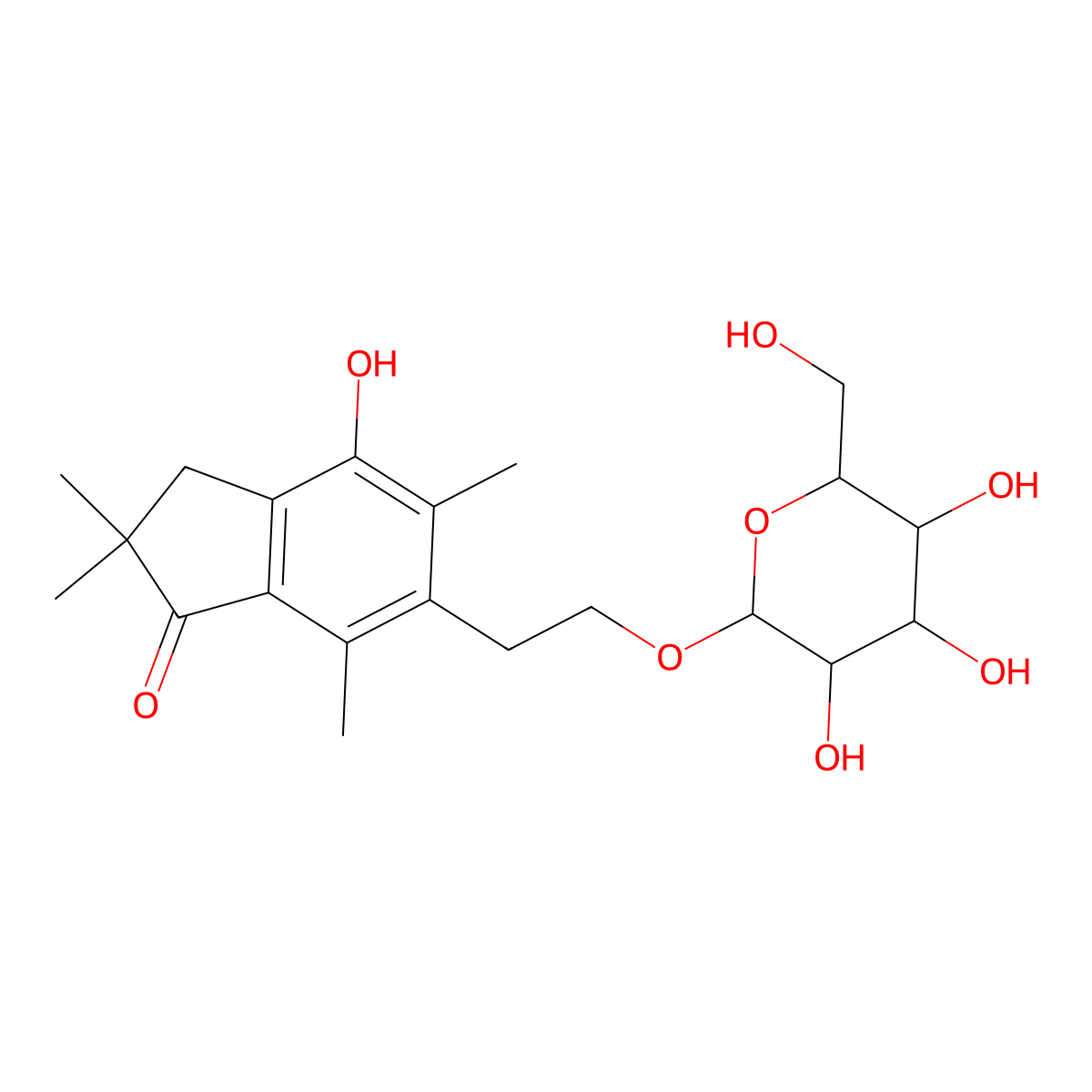 Onitin 2'-O-glucoside molecular structure, CAS 76947-60-9