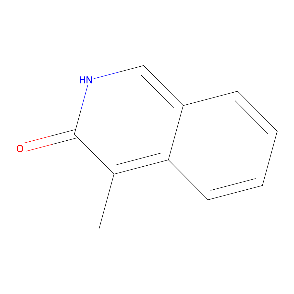 4-Methylisoquinolin-3-ol molecular structure, CAS 7697-67-8