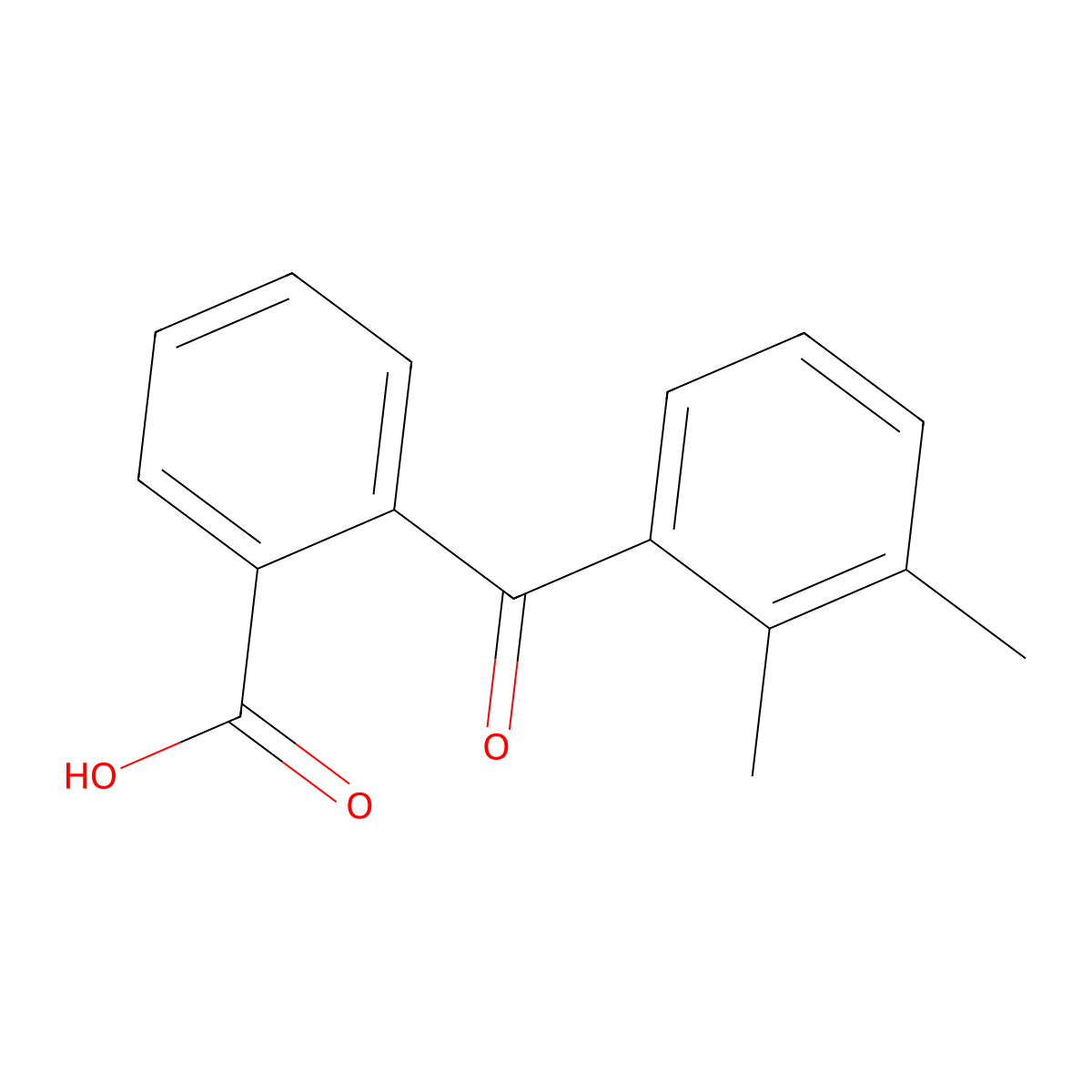 2-(2,3-Dimethylbenzoyl)benzoic acid molecular structure, CAS 76972-25-3