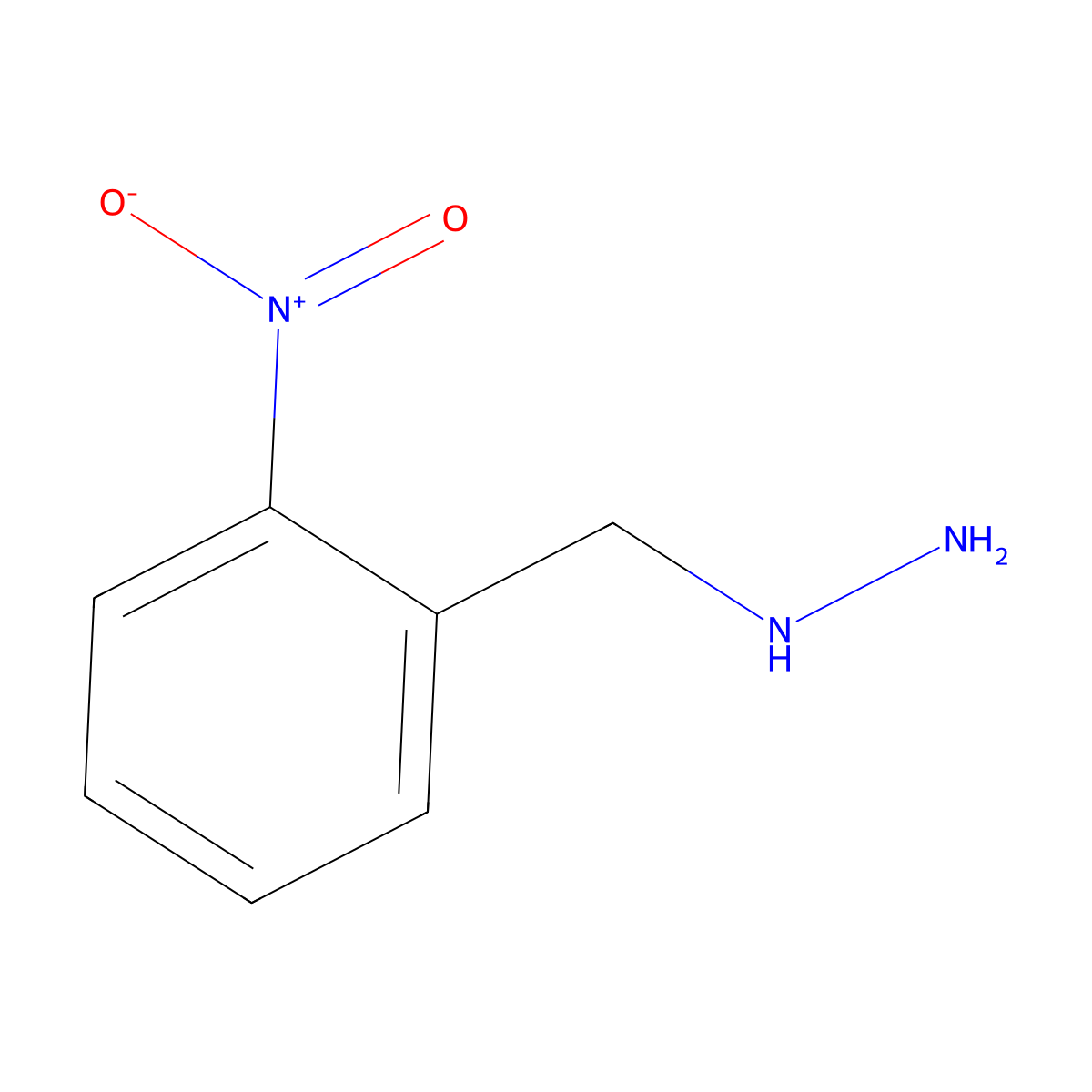 1-[(2-Nitrophenyl)methyl]hydrazine molecular structure, CAS 769907-13-3