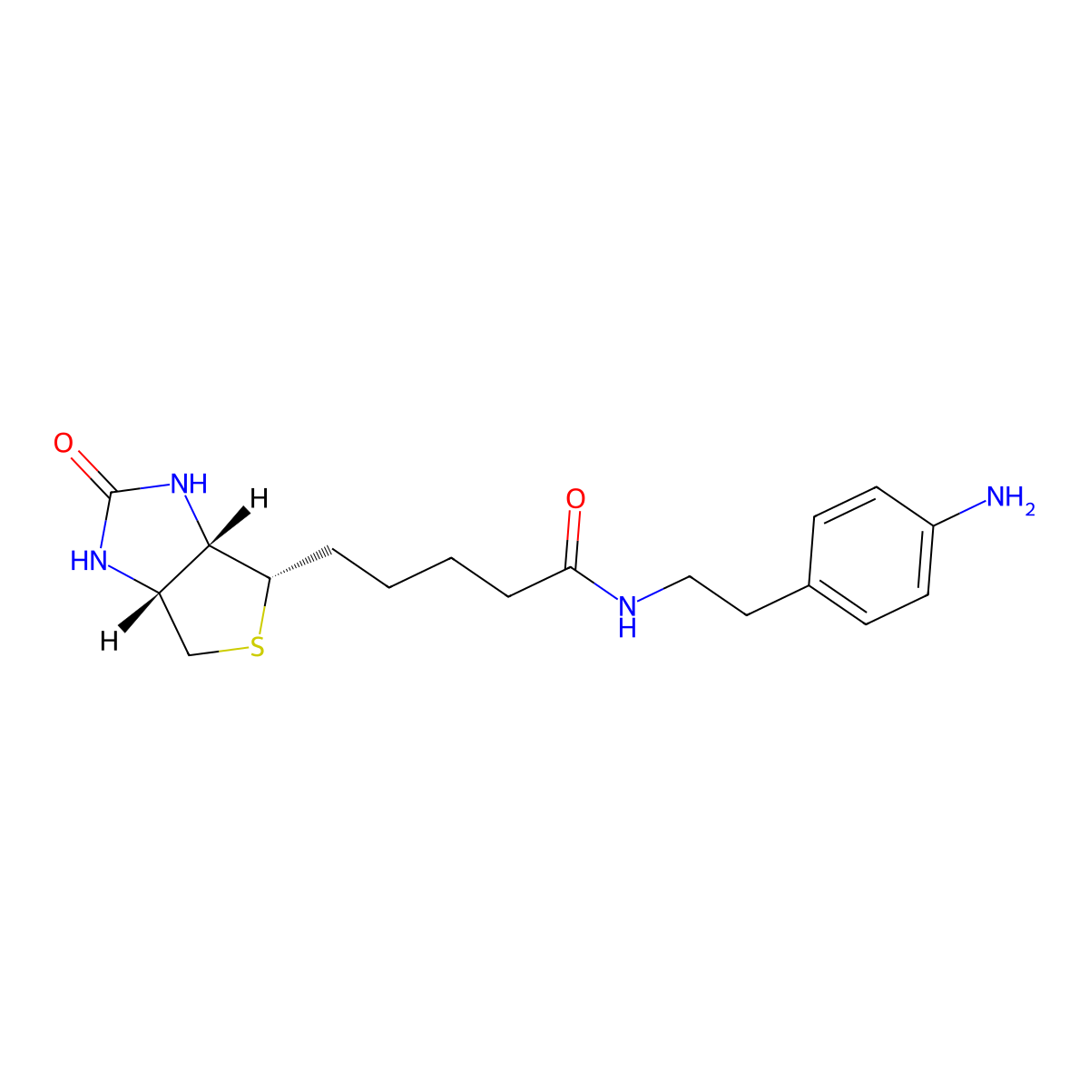 Biotin-Aniline molecular structure, CAS 769933-15-5