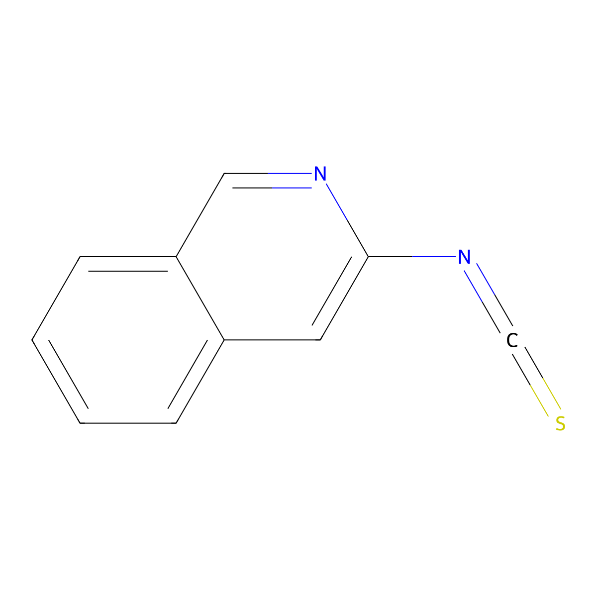 3-Isothiocyanatoisoquinoline molecular structure, CAS 769960-94-3