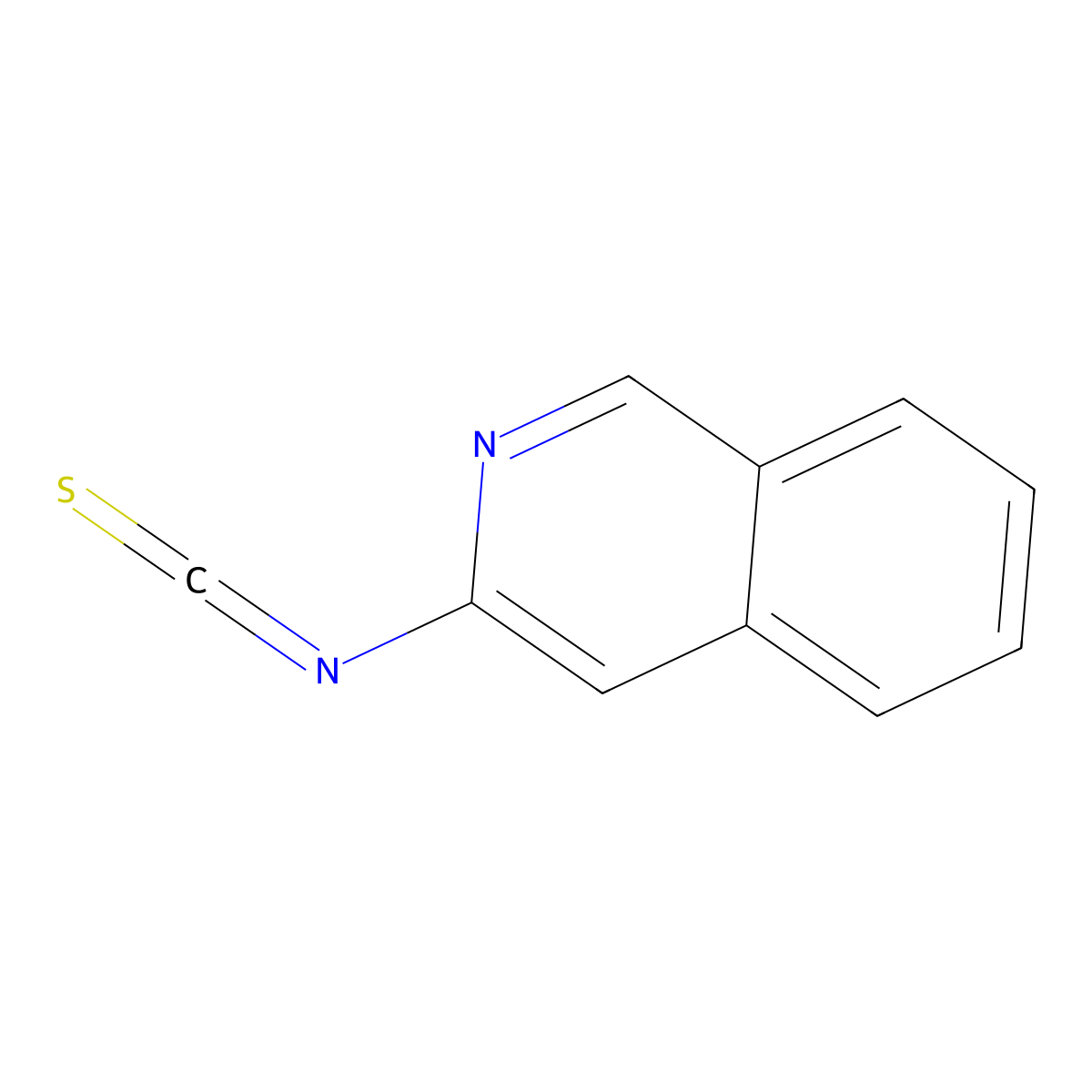 3-Isothiocyanatoisoquinoline molecular structure, CAS 769960-94-3