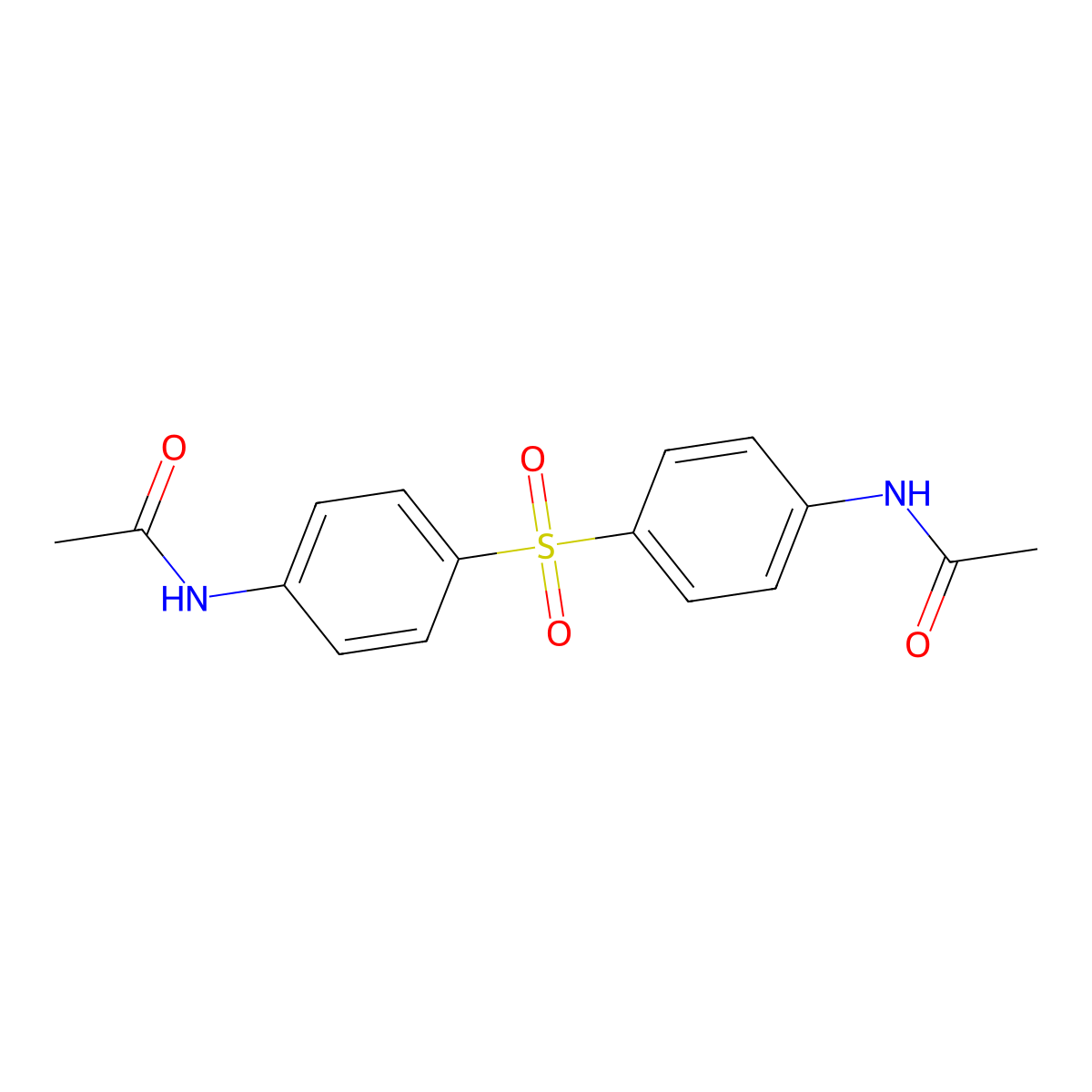 Acedapsone molecular structure, CAS 77-46-3