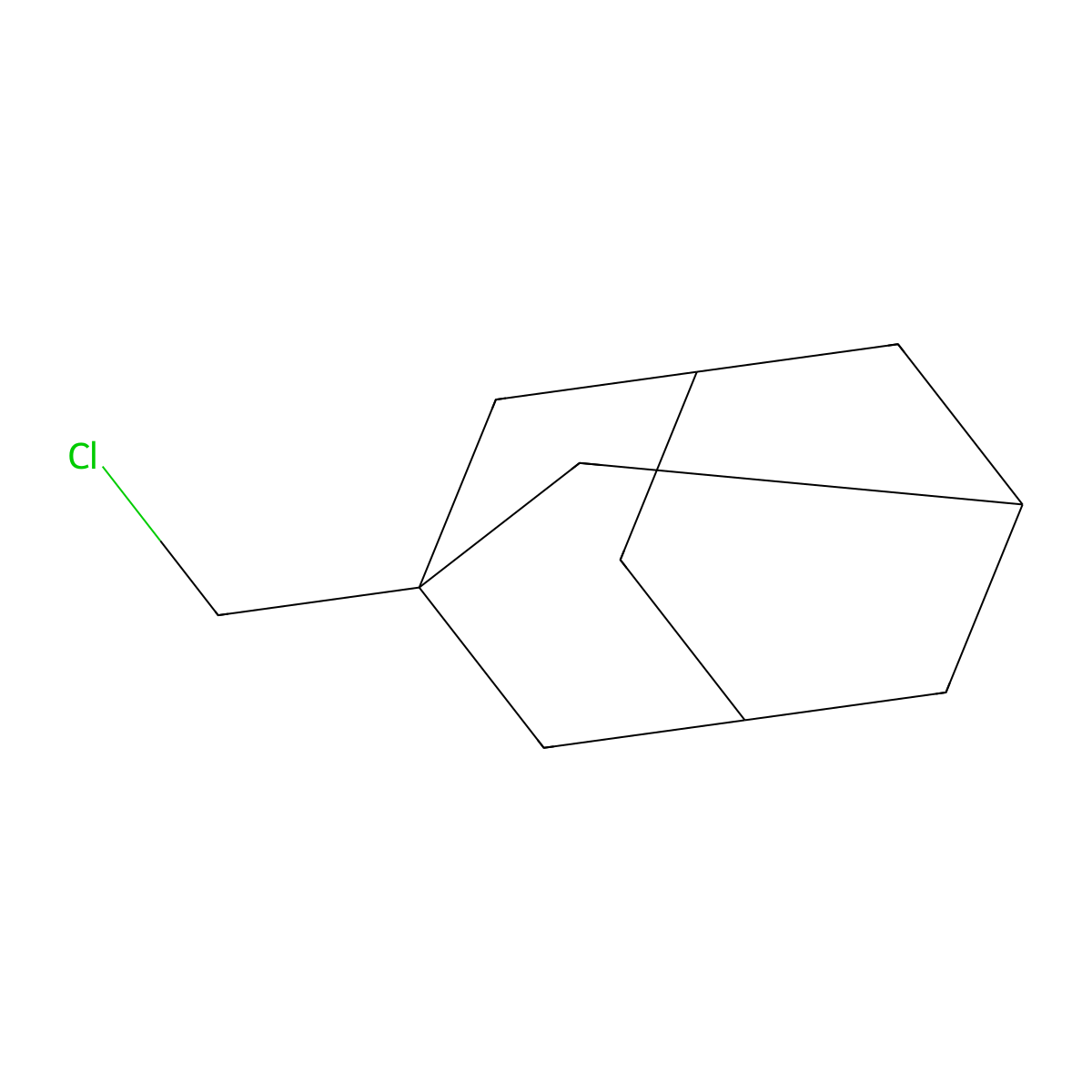 1-(Chloromethyl)adamantane molecular structure, CAS 770-70-7