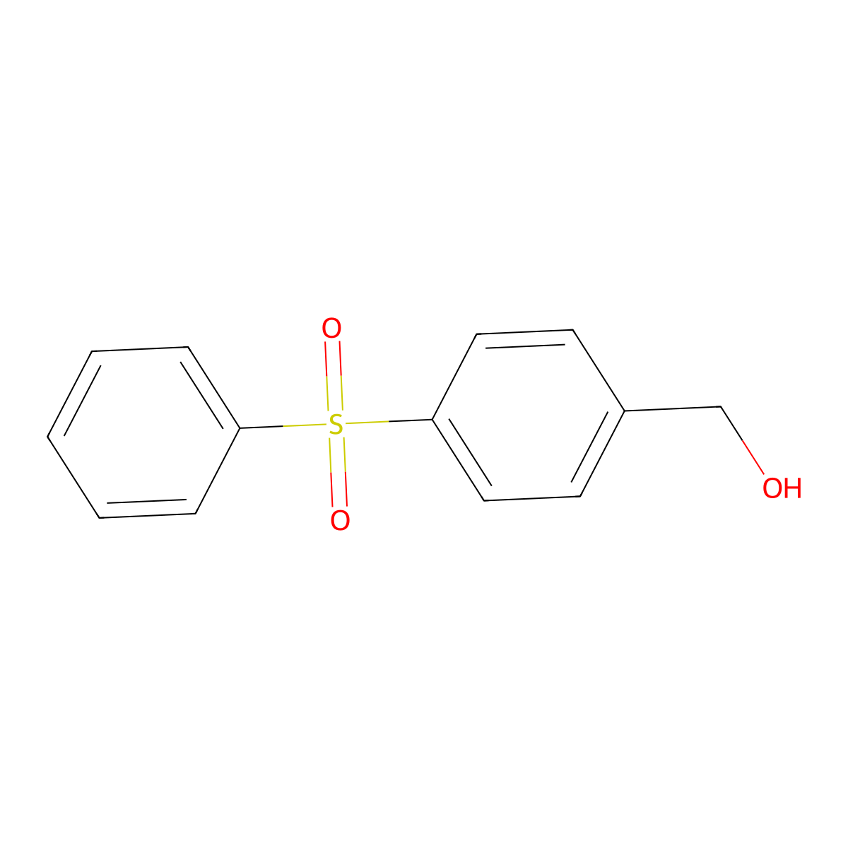[4-(Phenylsulfonyl)phenyl]methanol molecular structure, CAS 7705-64-8