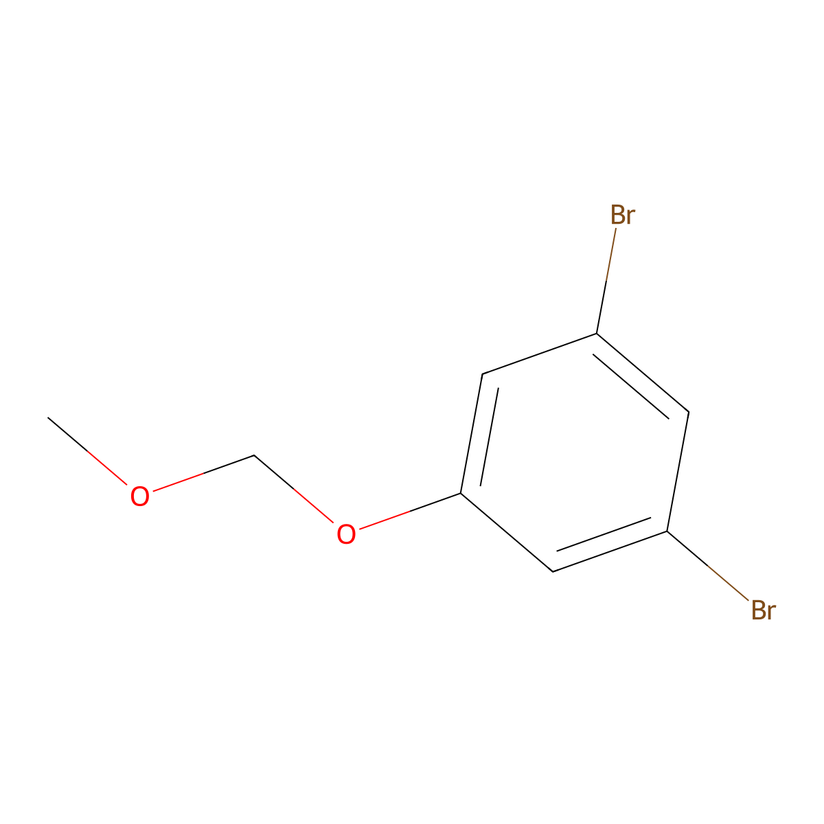1,3-Dibromo-5-(methoxymethoxy)benzene molecular structure, CAS 770718-88-2