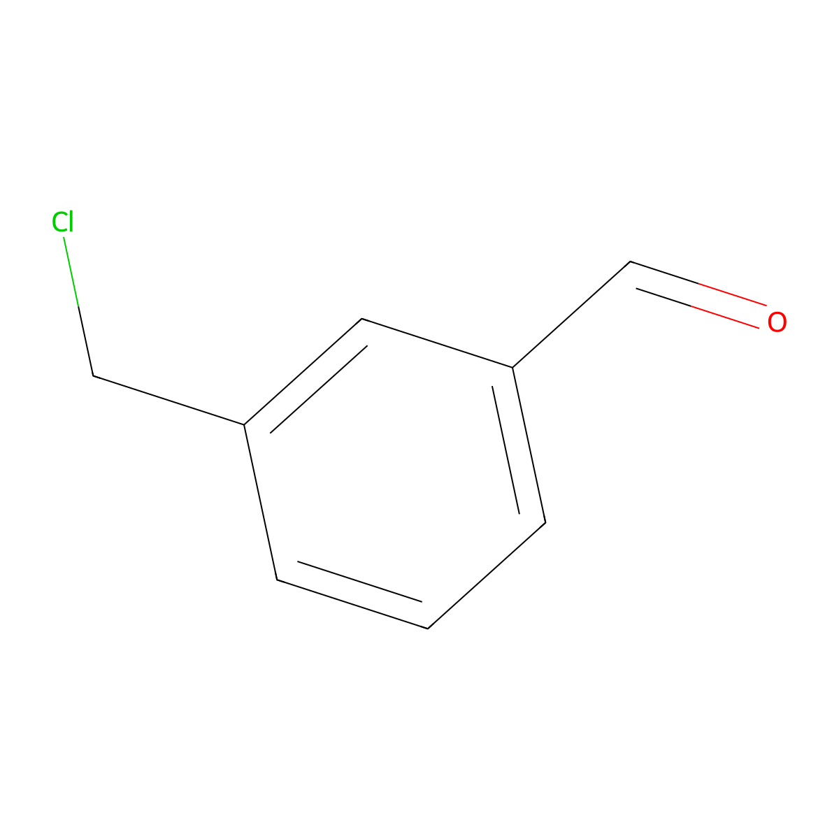 3-(Chloromethyl)benzaldehyde molecular structure, CAS 77072-00-5