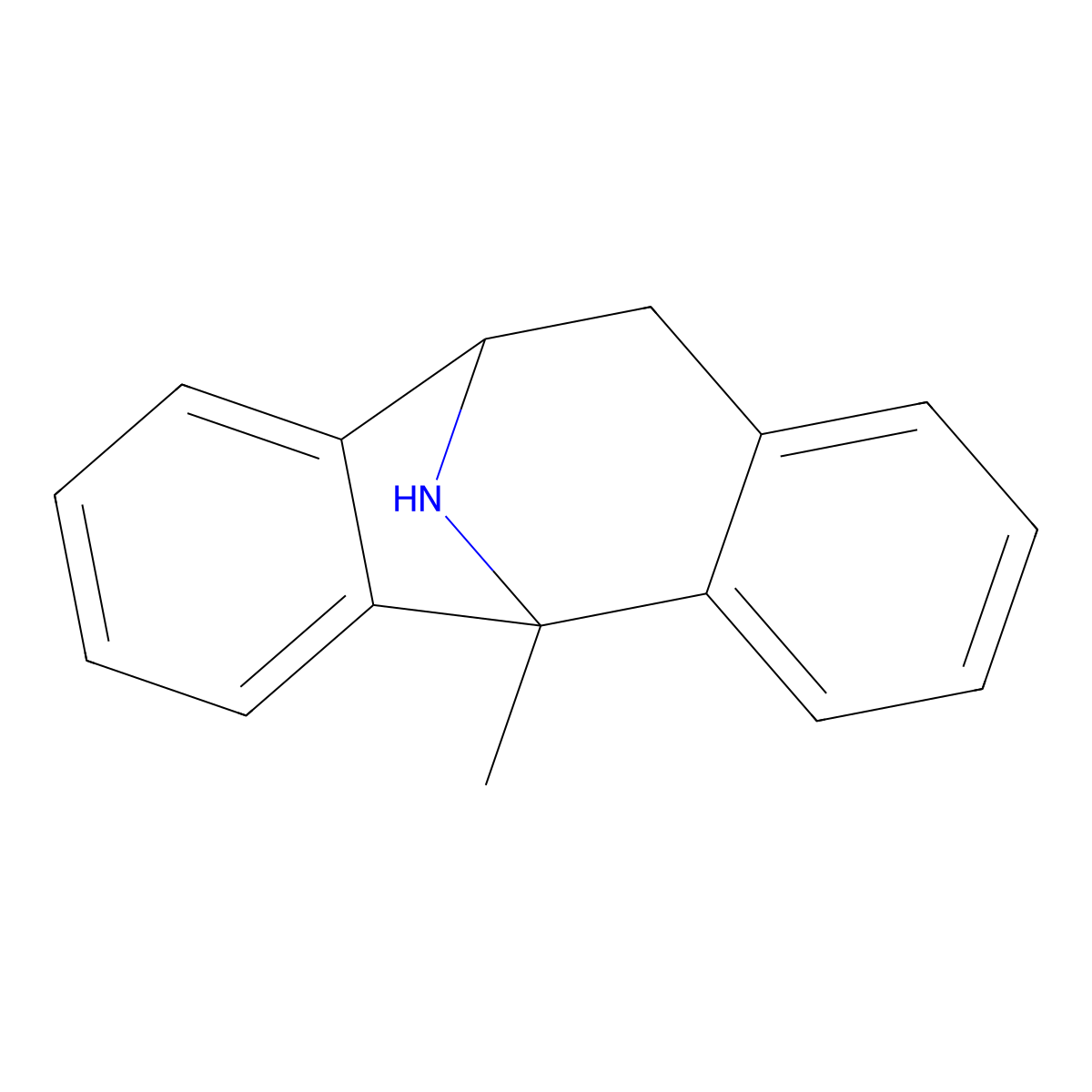 Dizocilpine molecular structure, CAS 77086-21-6