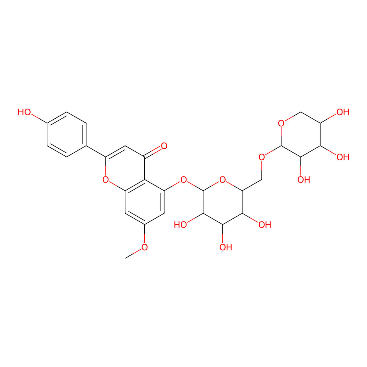 Yuankanin molecular structure, CAS 77099-20-8