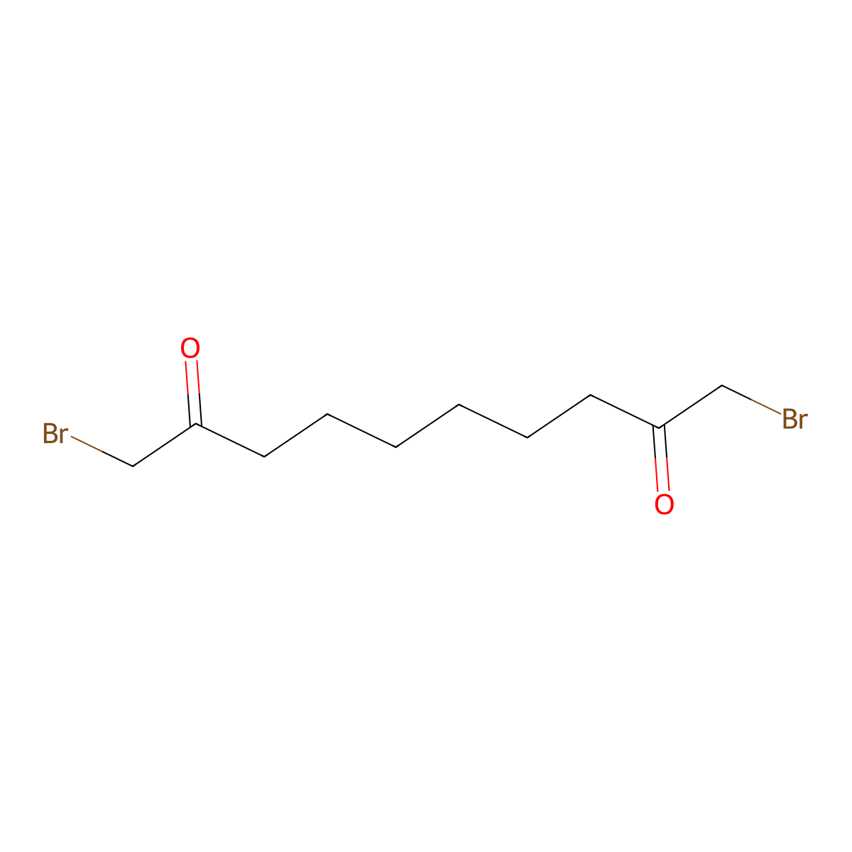 1,10-Dibromodecane-2,9-dione molecular structure, CAS 77104-08-6