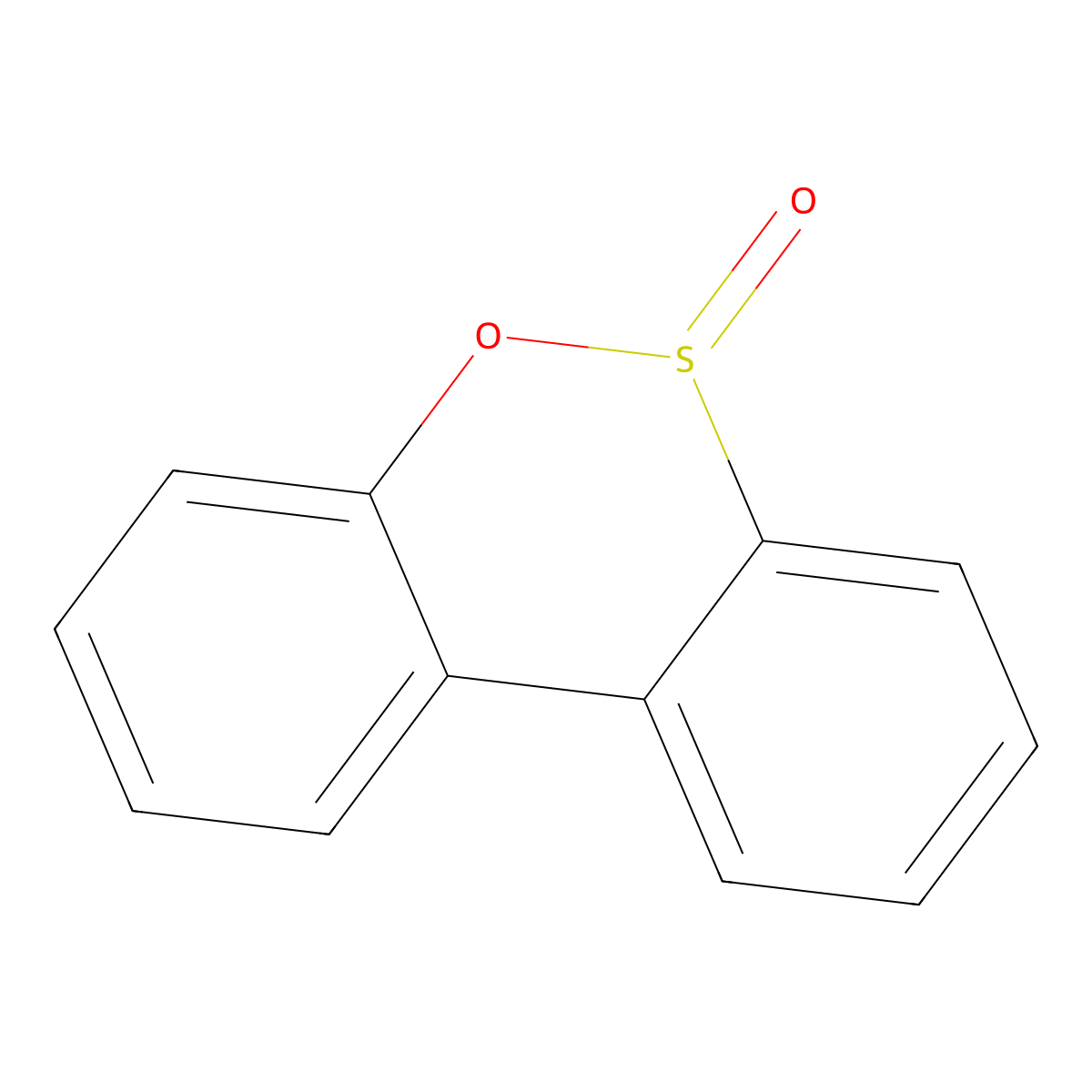 Benzo[c][2,1]benzoxathiine 6-oxide molecular structure, CAS 77123-91-2