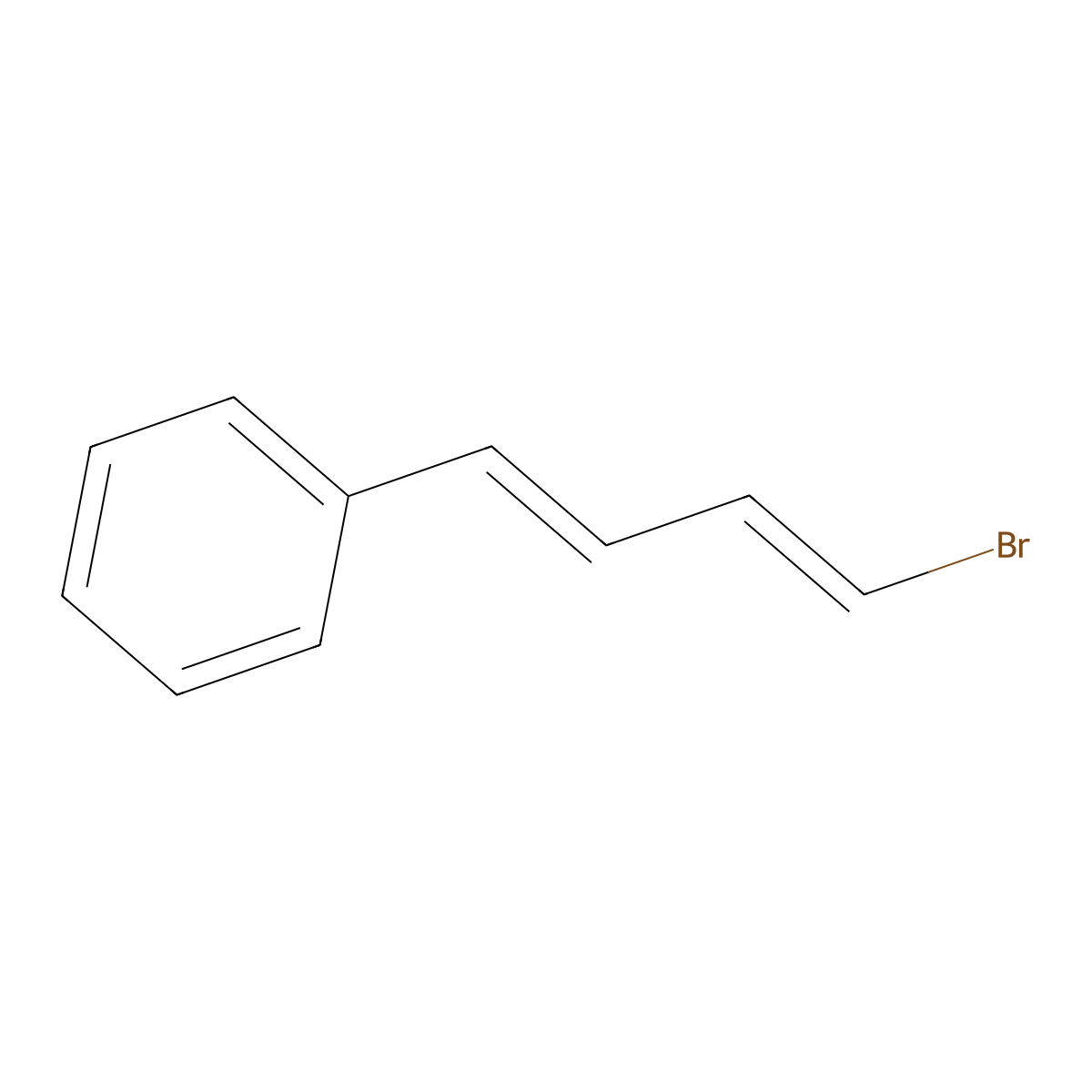 4-Bromobuta-1,3-dienylbenzene molecular structure, CAS 77150-87-9