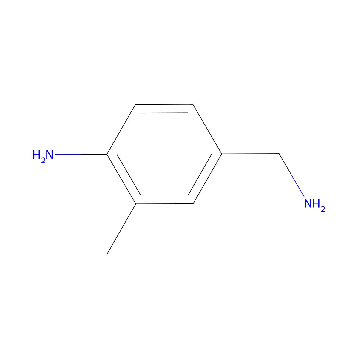 4-Amino-3-methyl-benzylamine molecular structure, CAS 771574-51-7