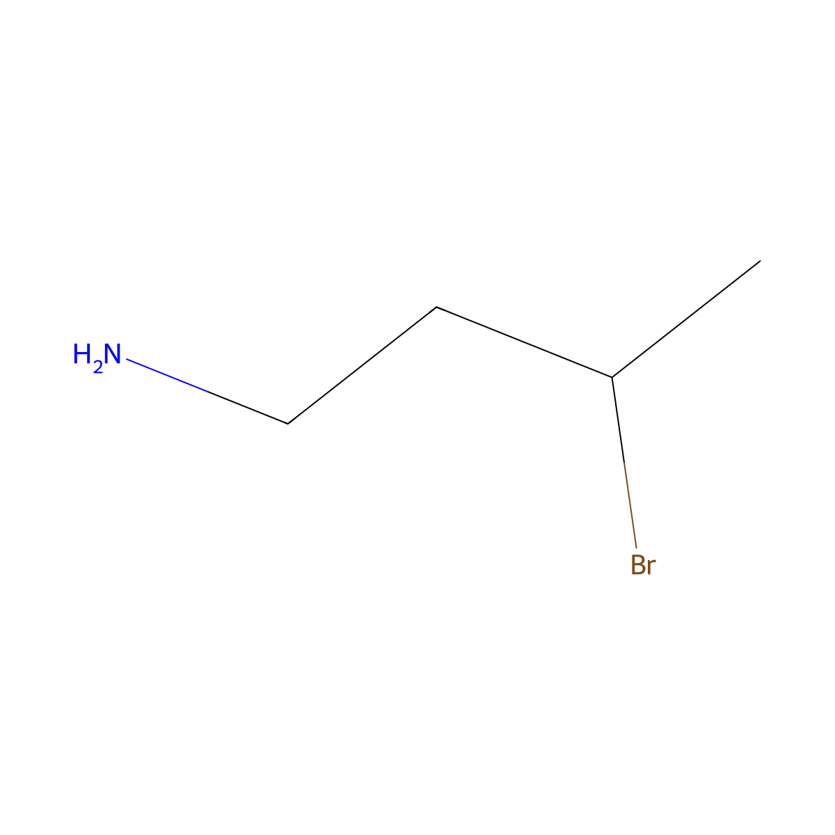 3-Bromobutan-1-amine molecular structure, CAS 771579-49-8