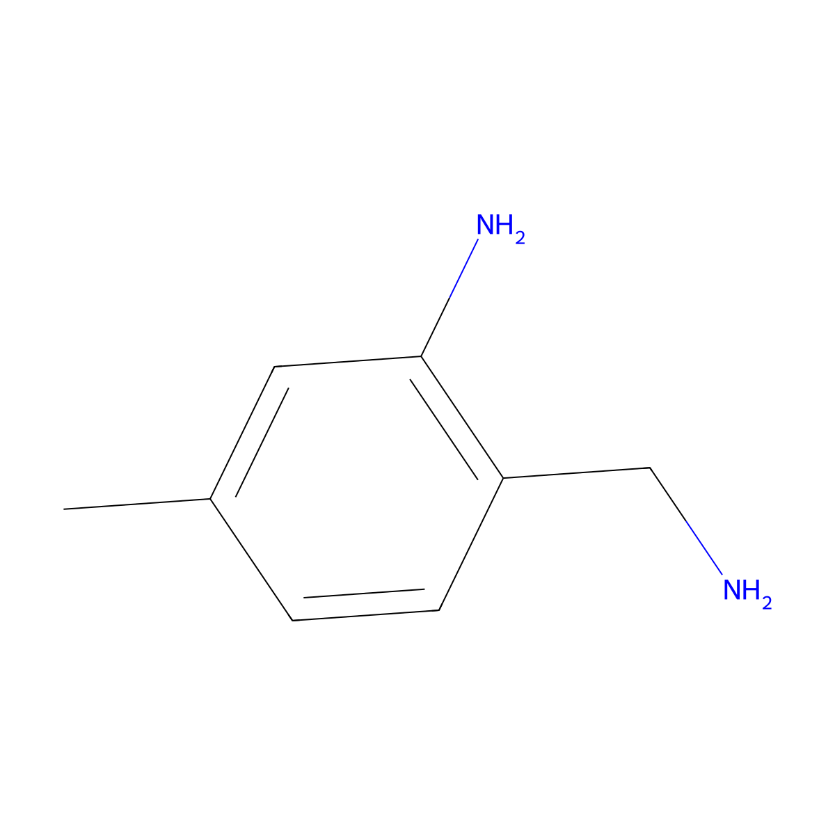 2-(Aminomethyl)-5-methylaniline molecular structure, CAS 771580-74-6