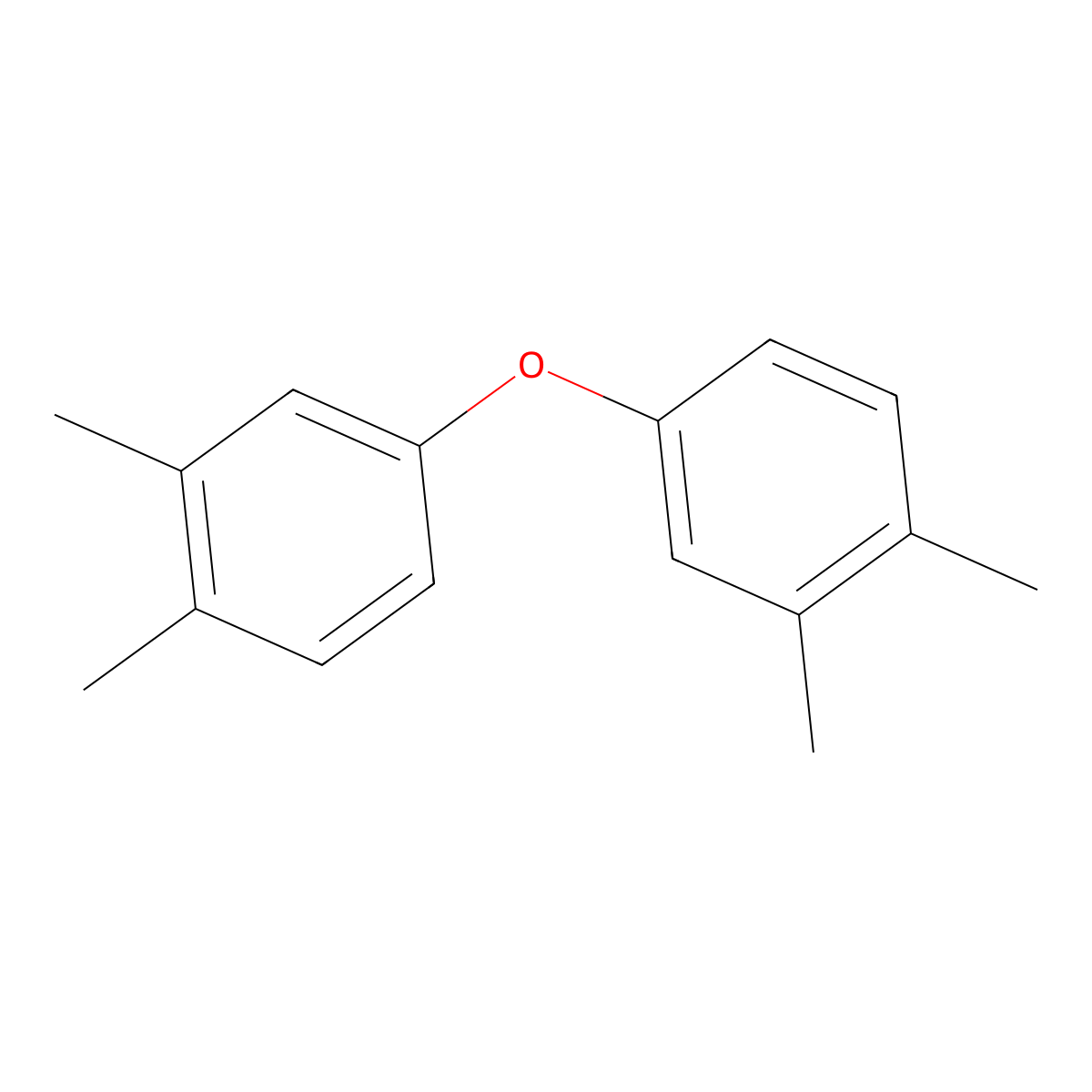 1,1'-Oxybis(3,4-xylyl) molecular structure, CAS 7717-73-9
