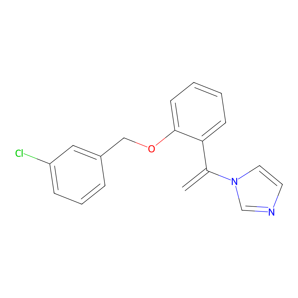 Croconazole molecular structure, CAS 77175-51-0