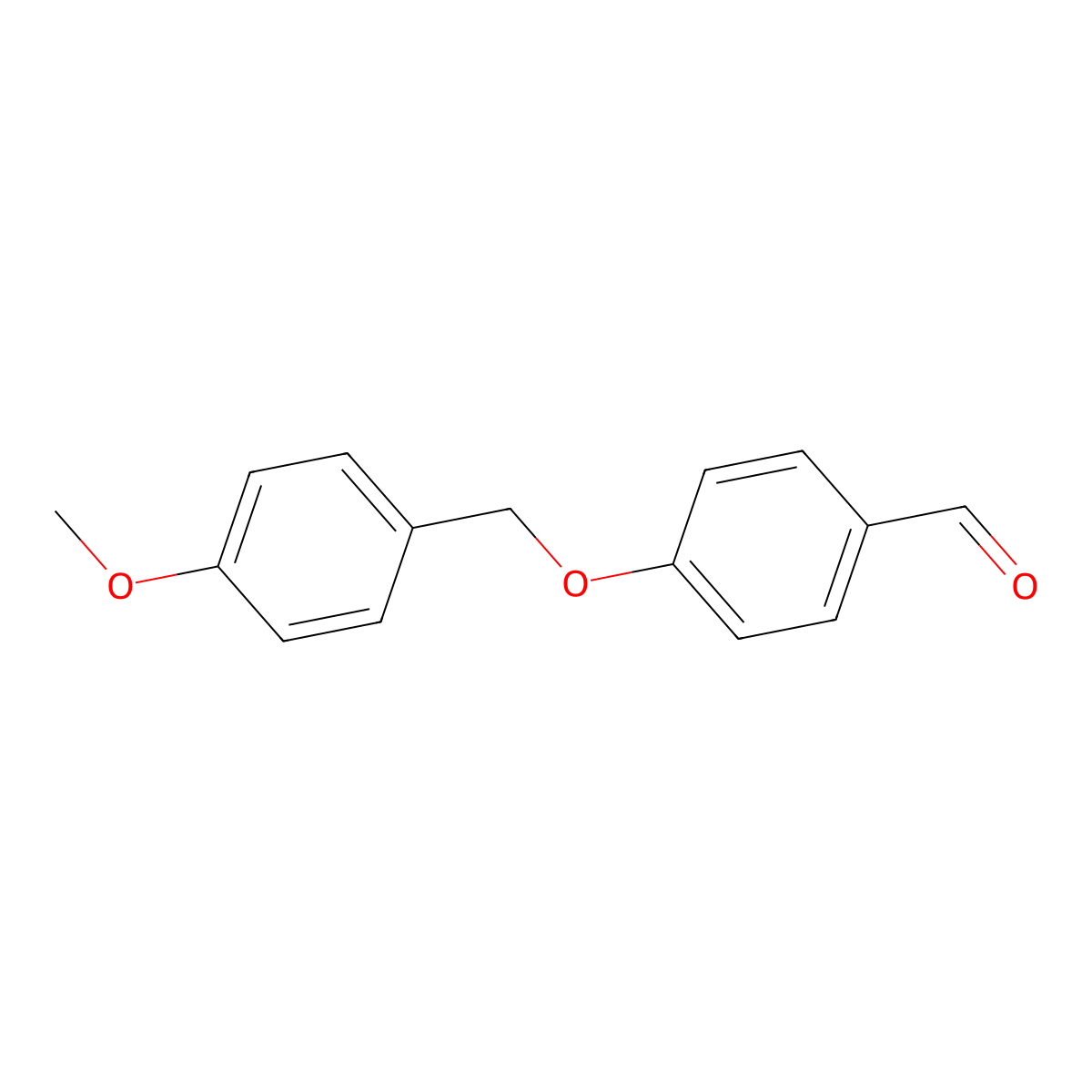 4-[(4-Methoxybenzyl)oxy]benzaldehyde molecular structure, CAS 77182-73-1