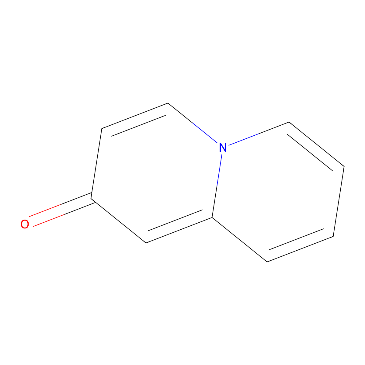 2H-quinolizin-2-one molecular structure, CAS 77199-24-7