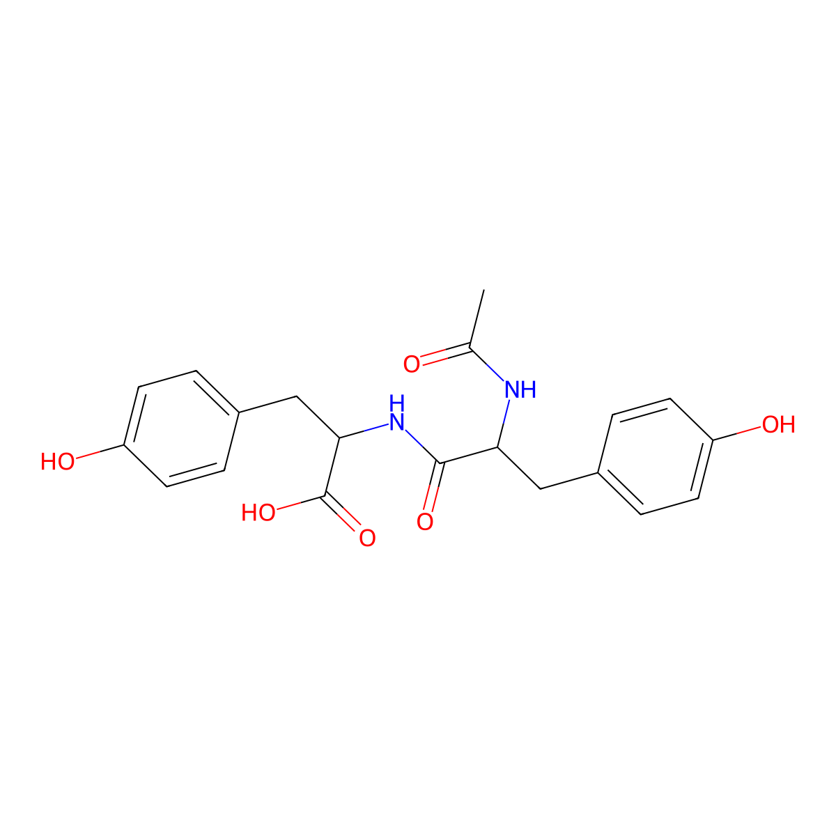 AC-Tyr-tyr-OH molecular structure, CAS 7720-37-8