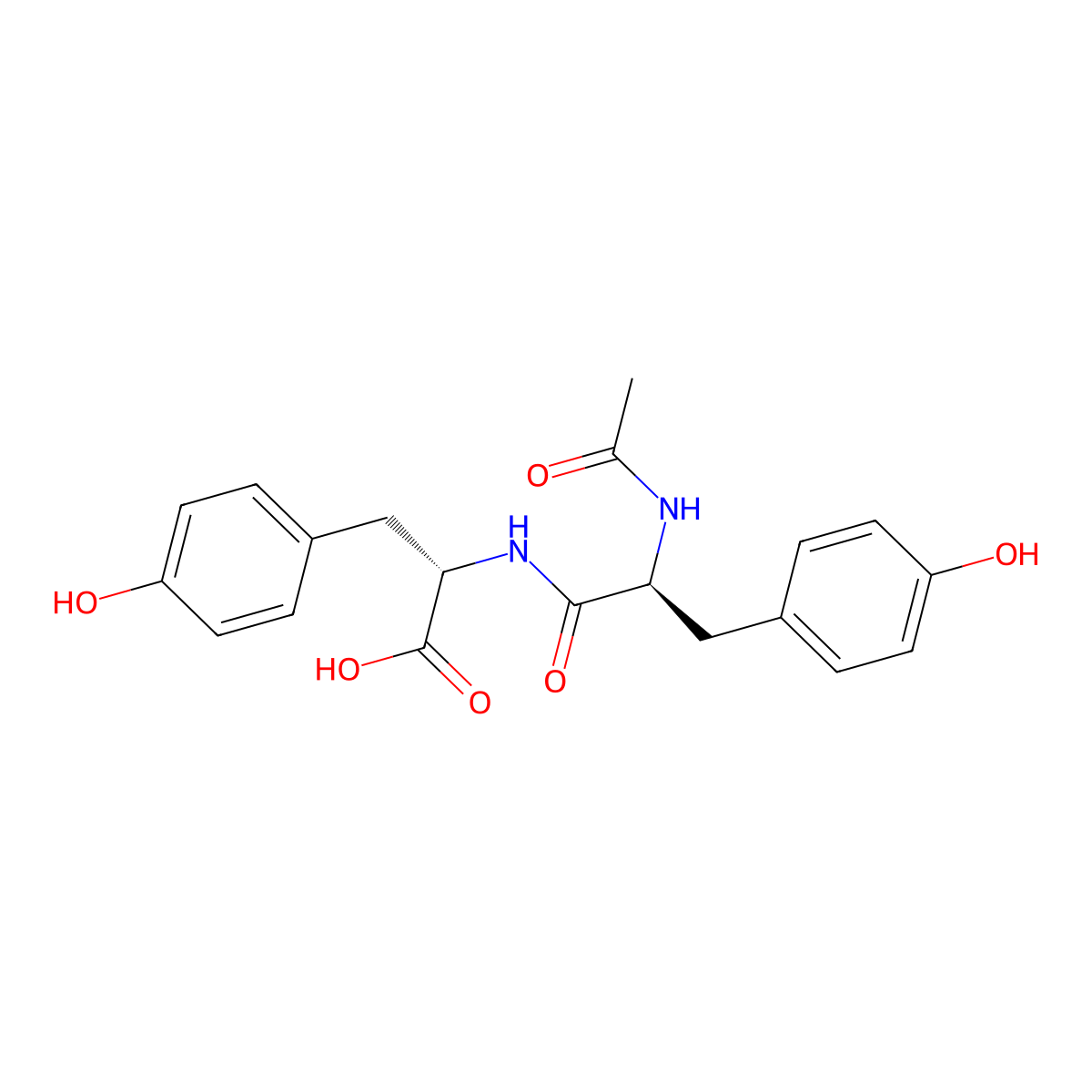 AC-Tyr-tyr-OH molecular structure, CAS 7720-37-8