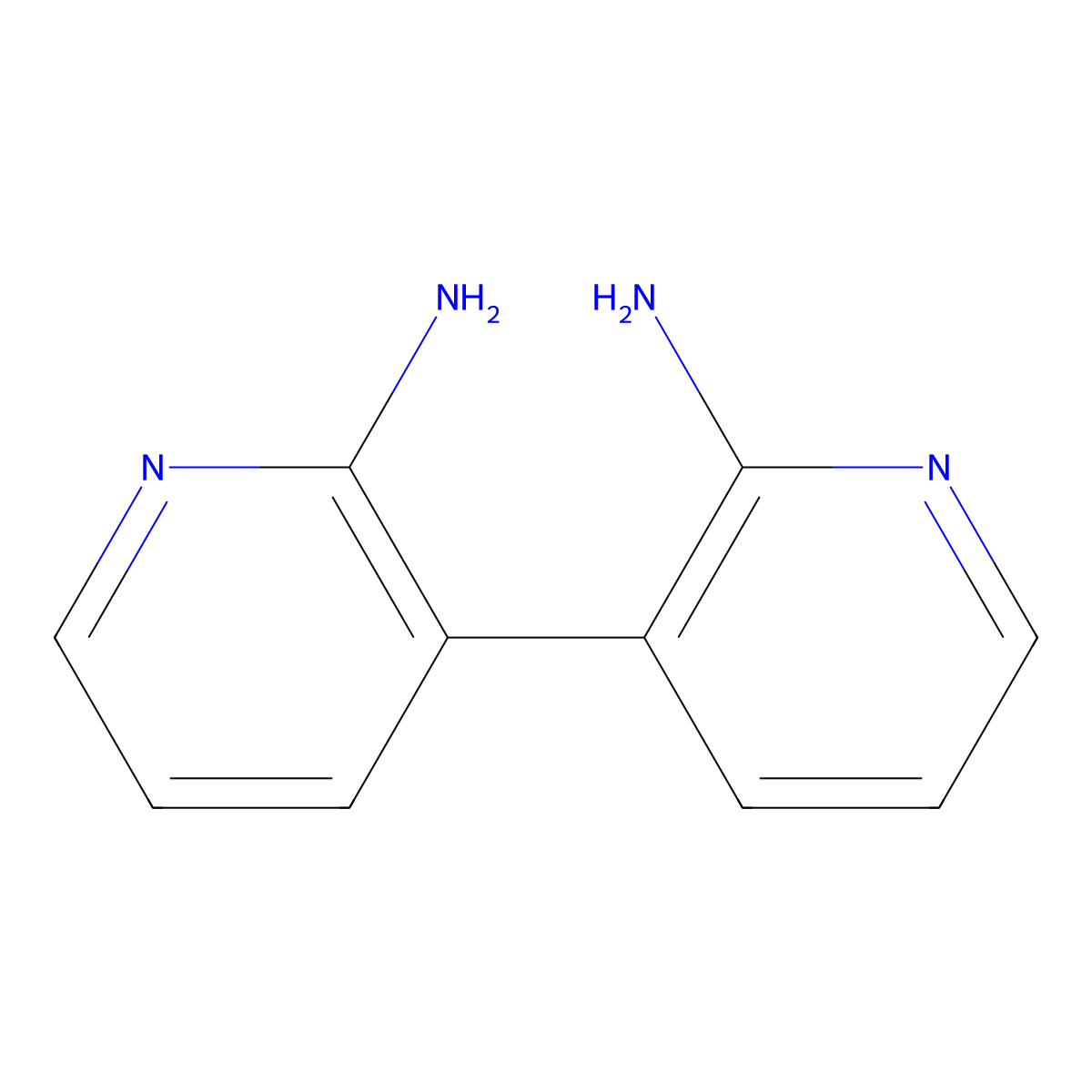 [3,3'-Bipyridine]-2,2'-diamine molecular structure, CAS 77200-37-4